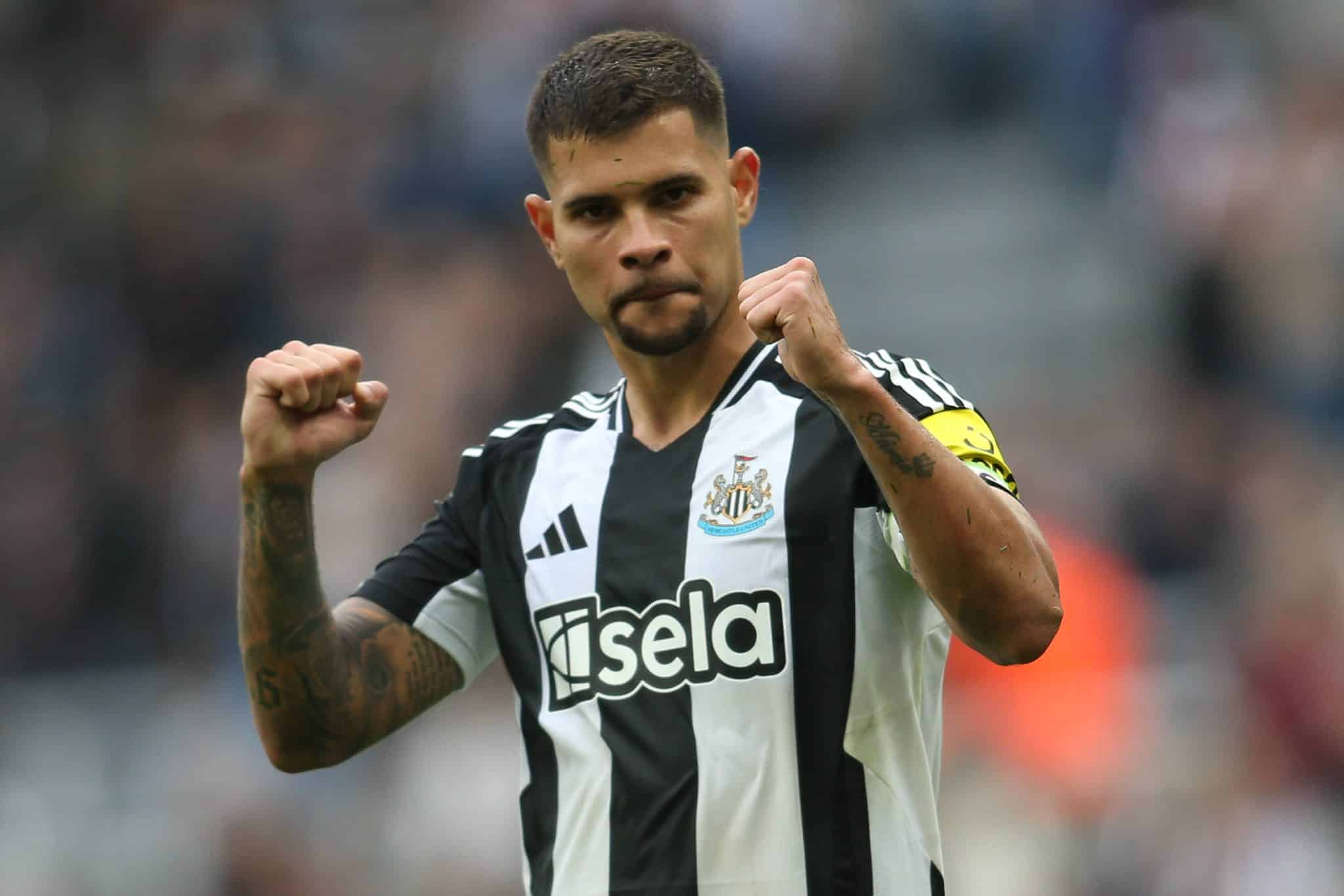 Bruno Guimar&atilde;es, Newcastle. Foto: Imago