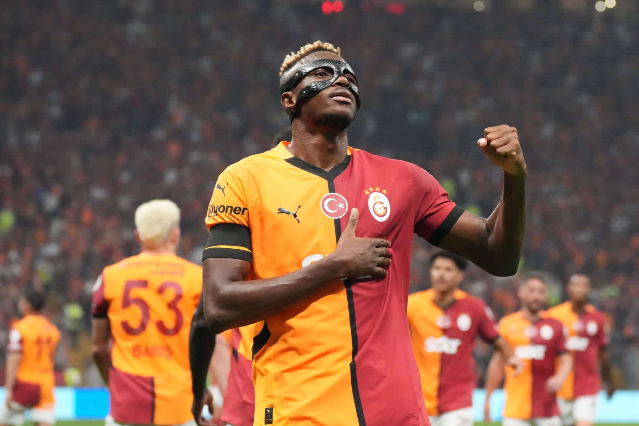 Foto: (Imago) - Victor Osimhen pelo Galatasaray