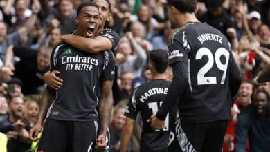 Um Gabriel precisava brilhar: zagueiro brasileiro decide para o Arsenal contra o Tottenham