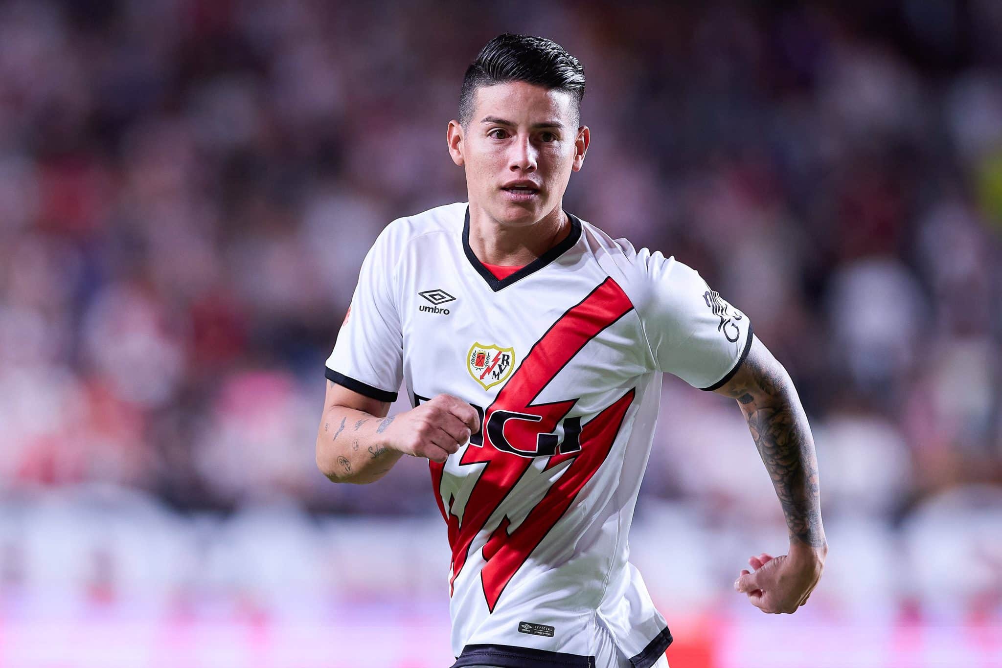 James Rodr&iacute;guez pelo Rayo Vallecano Foto: (Imago)