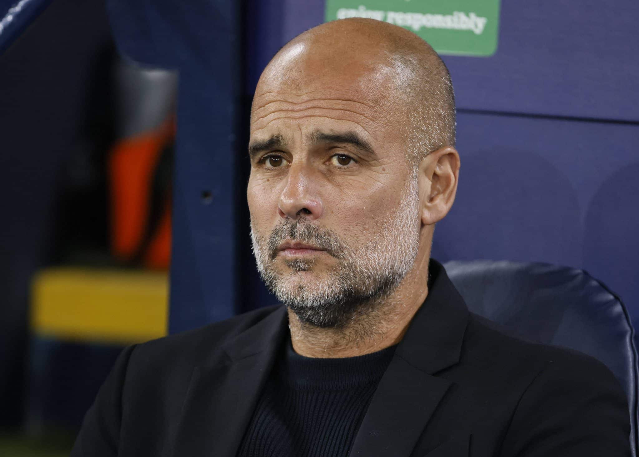 Foto: (Imago) - Pep Guardiola, t&eacute;cnico do Manchester City