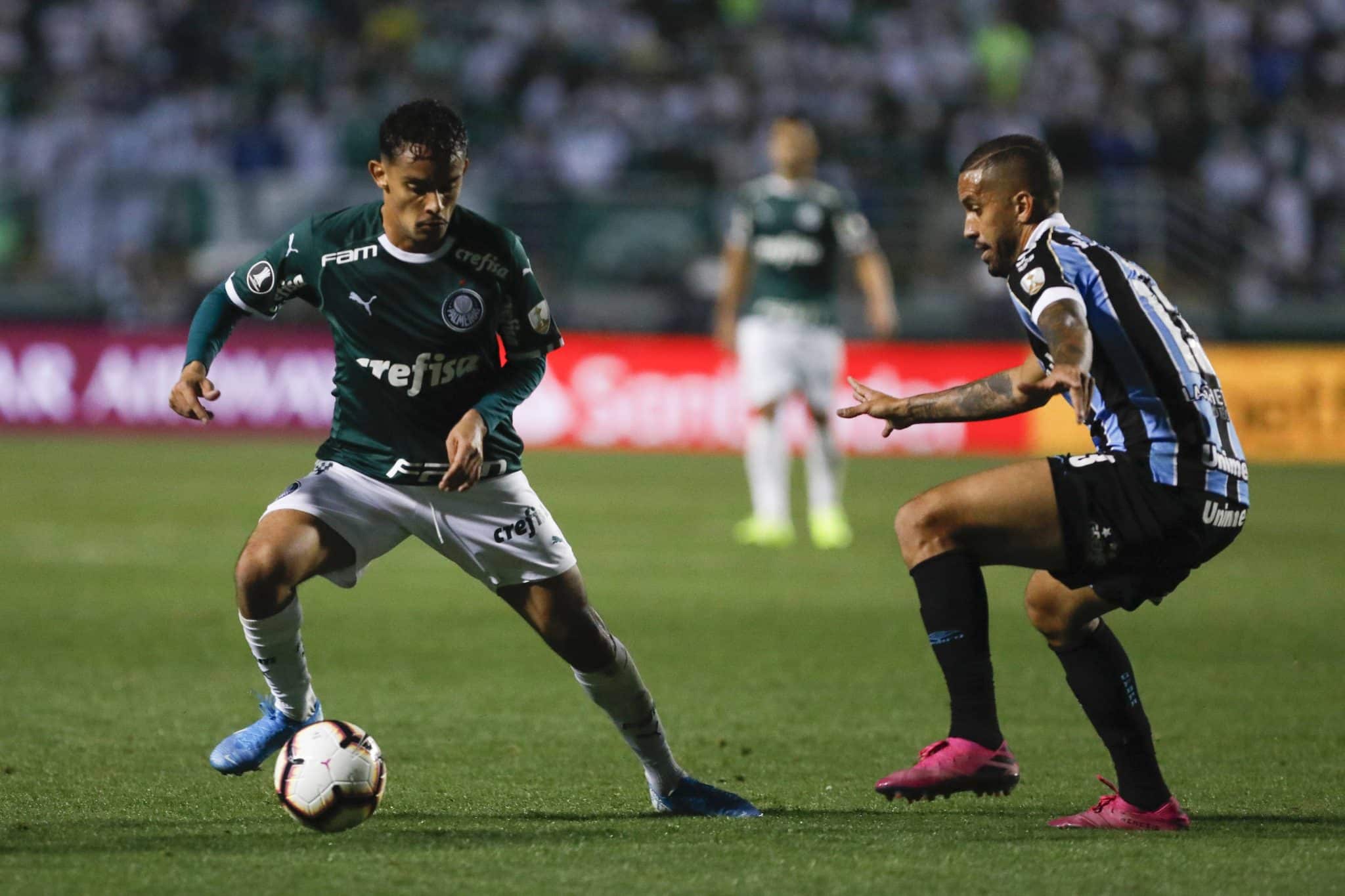 Scarpa em a&ccedil;&atilde;o no Palmeiras 1x2 Gr&ecirc;mio de 2019