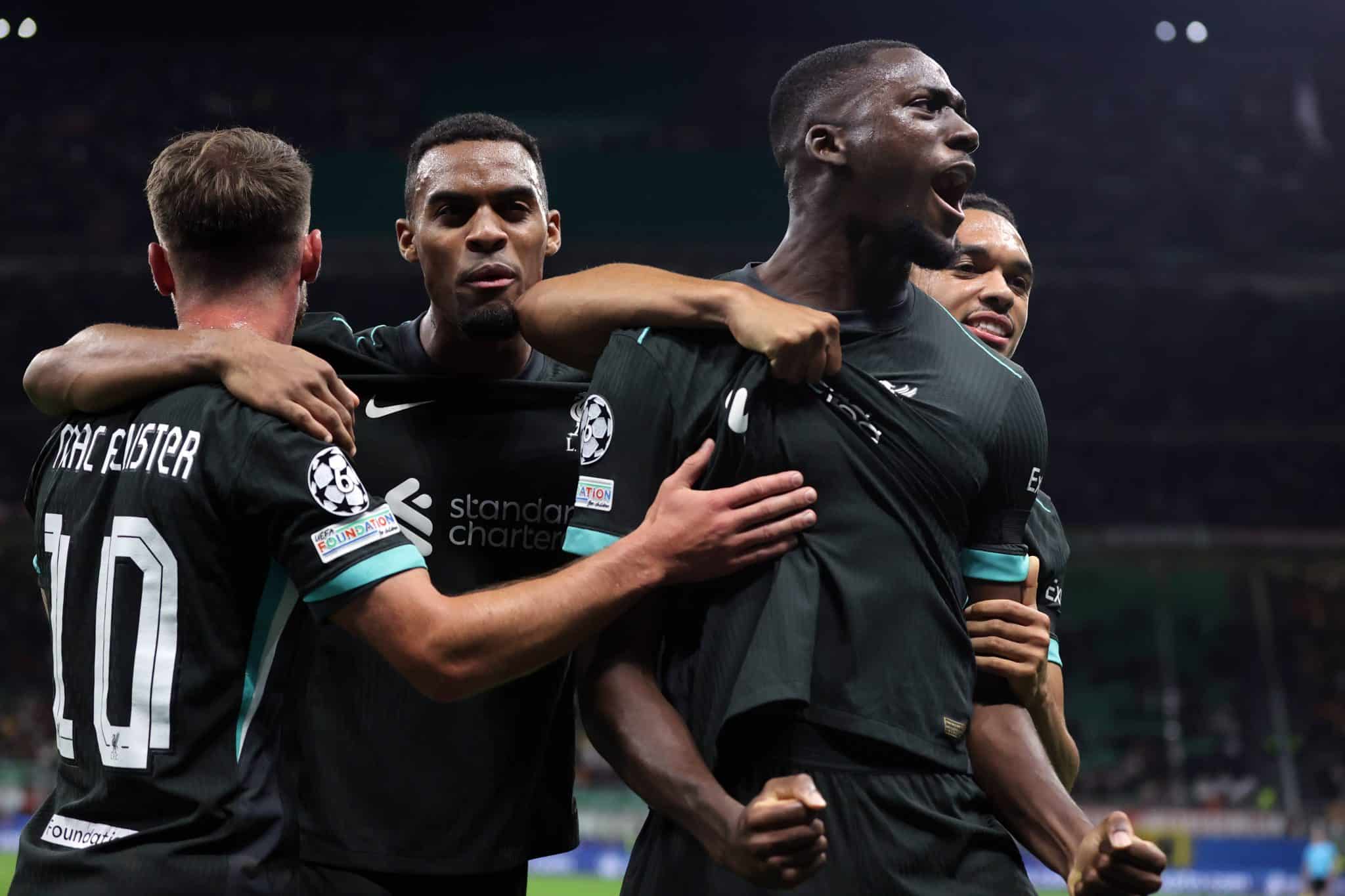 Liverpool usa arma letal do futebol ingl&ecirc;s para vencer o Milan de virada