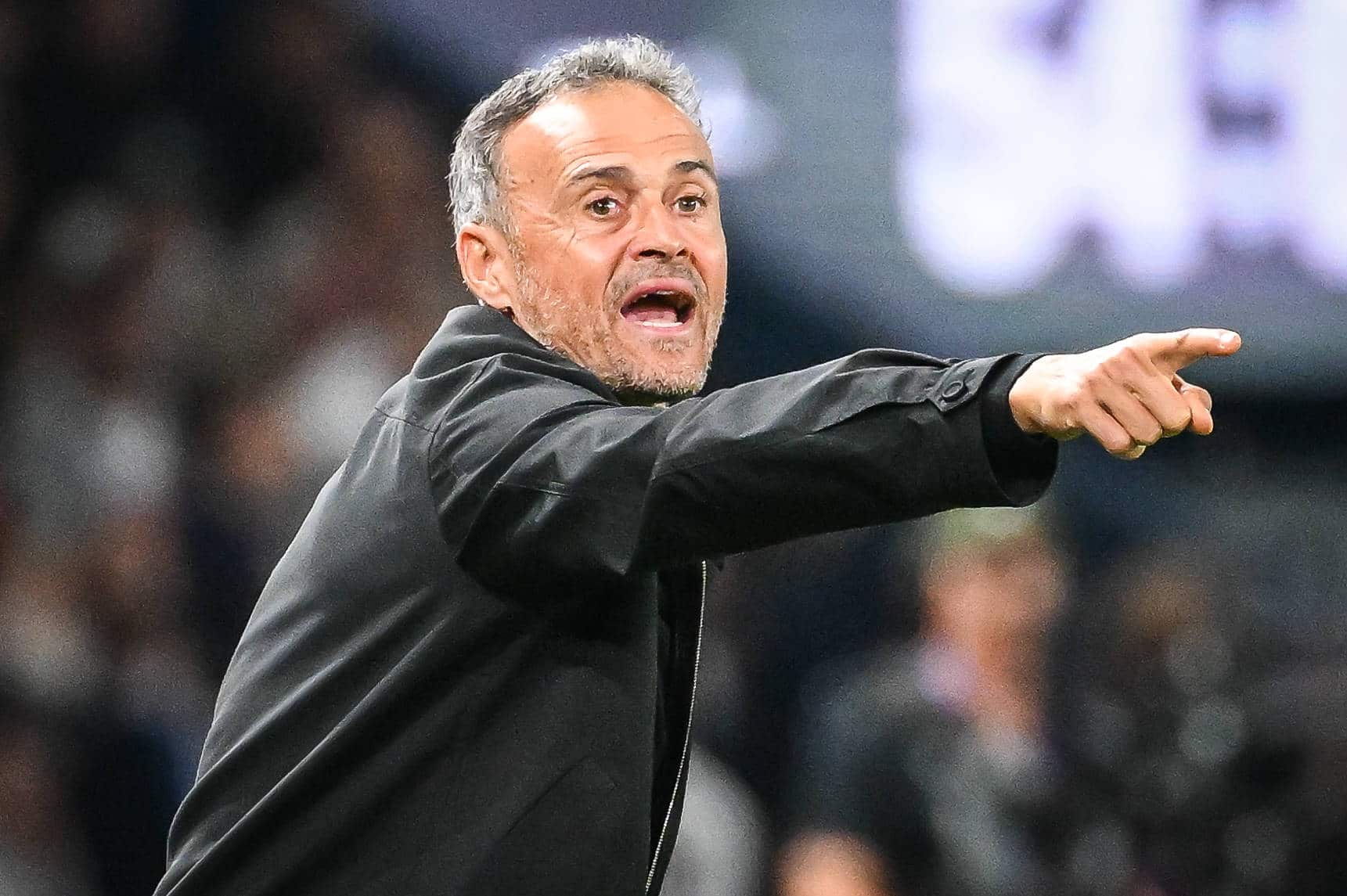 Luis Enrique, t&eacute;cnico do PSG 