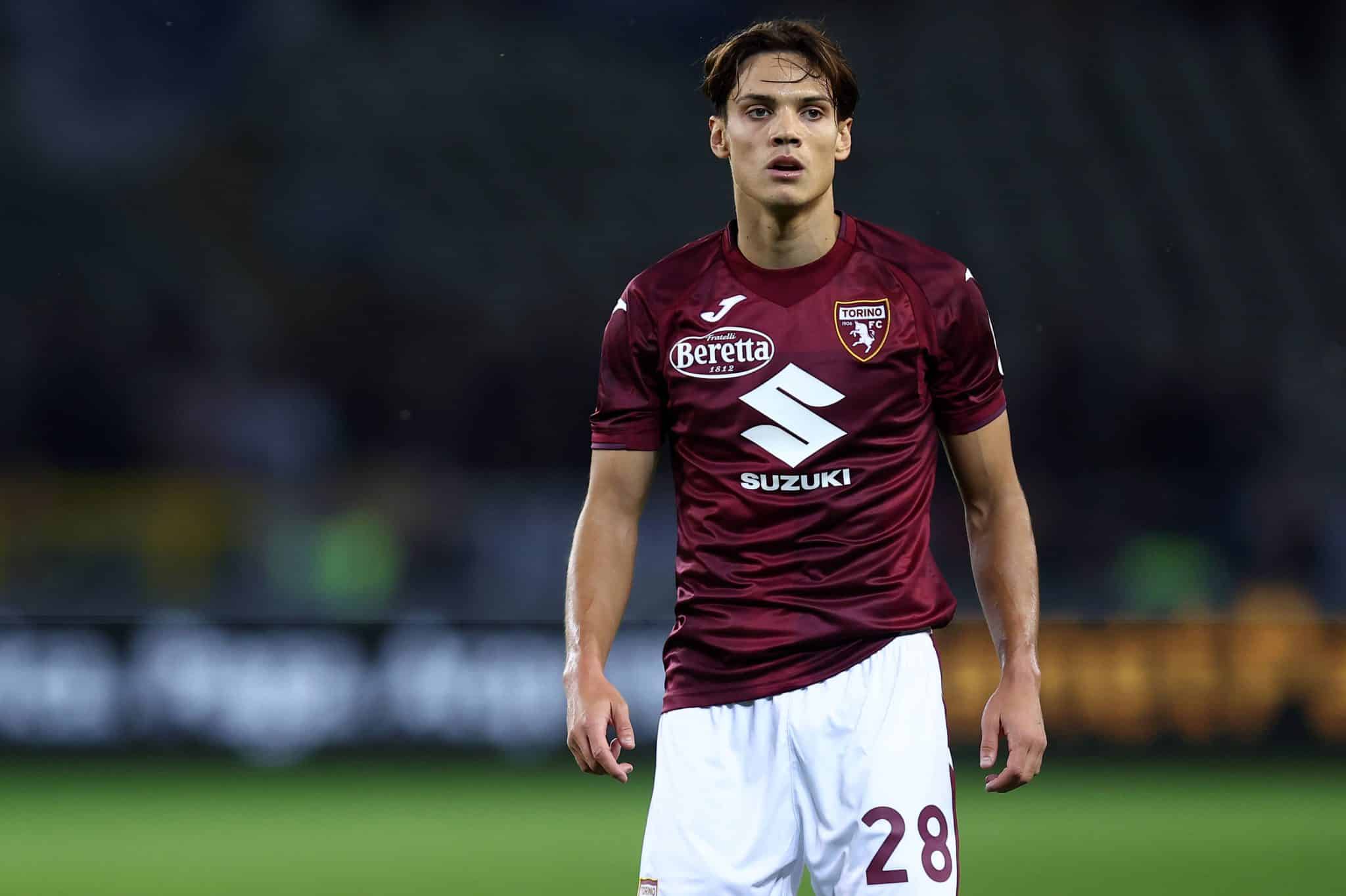 Samuele Ricci em a&ccedil;&atilde;o pelo Torino 