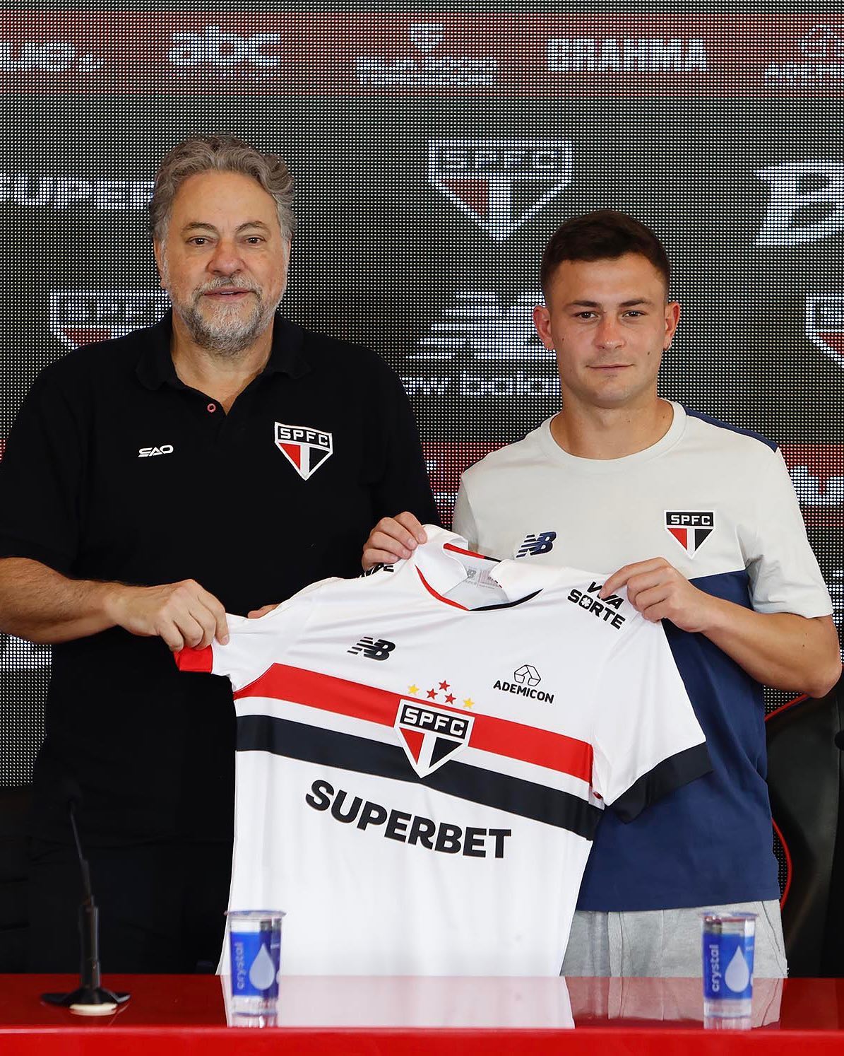 Santiago Longo vestir&aacute; a camisa 4 do S&atilde;o Paulo