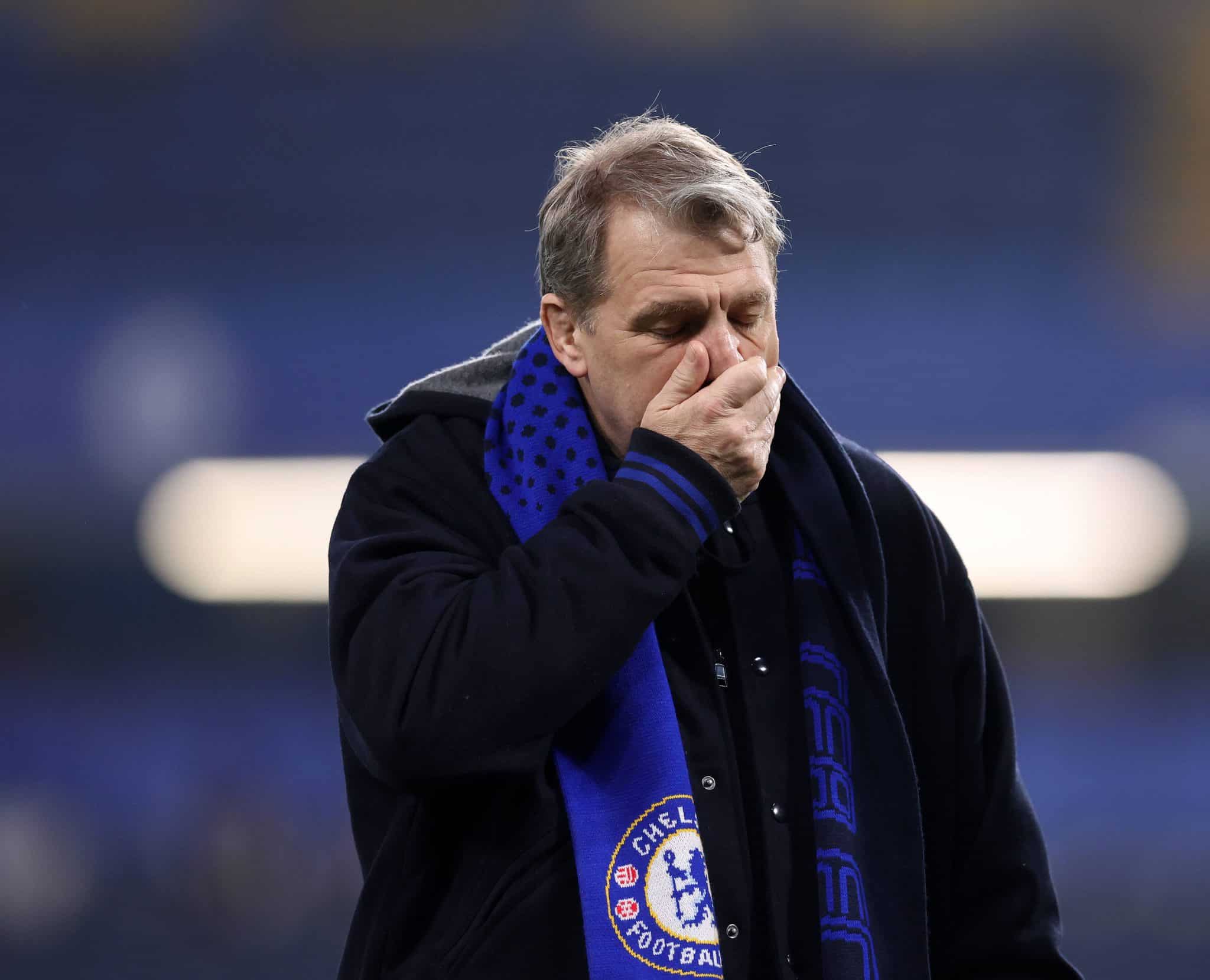 London, England, 11th March 2024. Chelsea chairman Todd Boehly during the Premier League match at Stamford Bridge, Londo