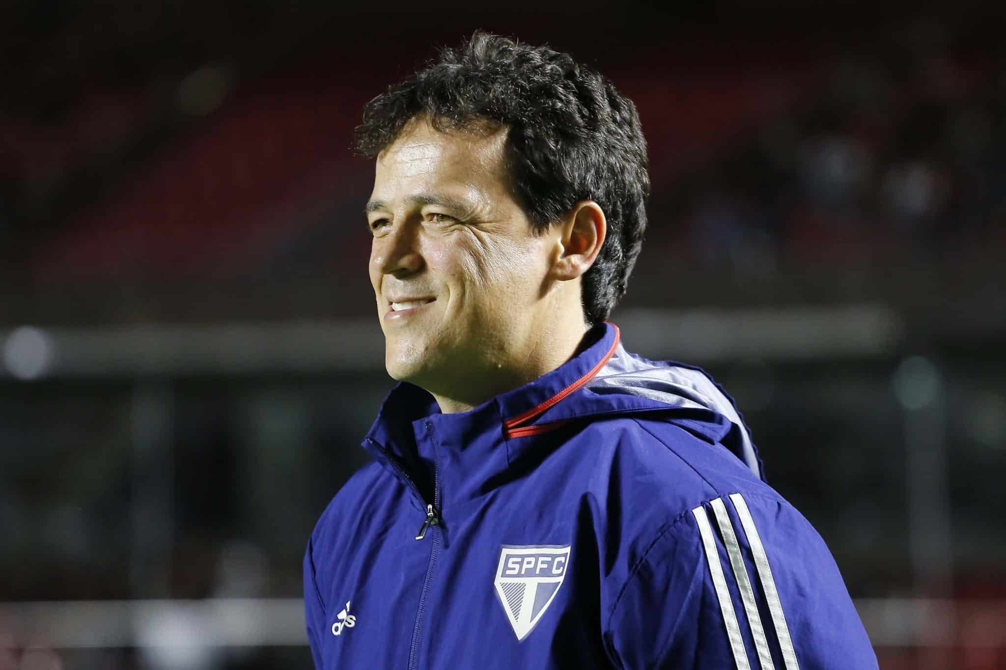 Fernando Diniz assumiu o S&atilde;o Paulo pouco mais de um m&ecirc;s ap&oacute;s deixar o Fluminense em 2019 (Foto: Artur Bragan&ccedil;a/Ag&ecirc;ncia F8/Gazeta Press)