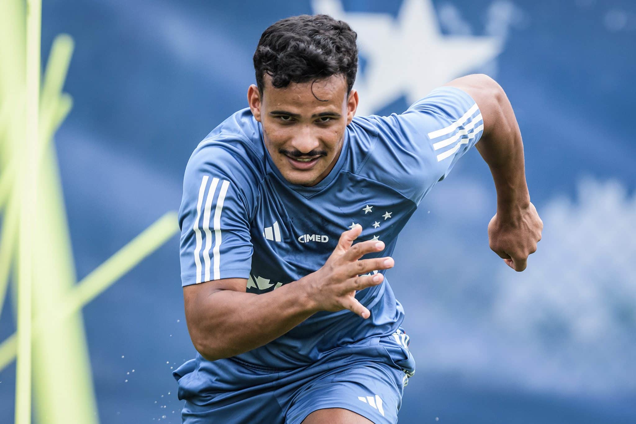 Foto: (Gustavo Aleixo/Cruzeiro) - Kaiki Bruno, do Cruzeiro