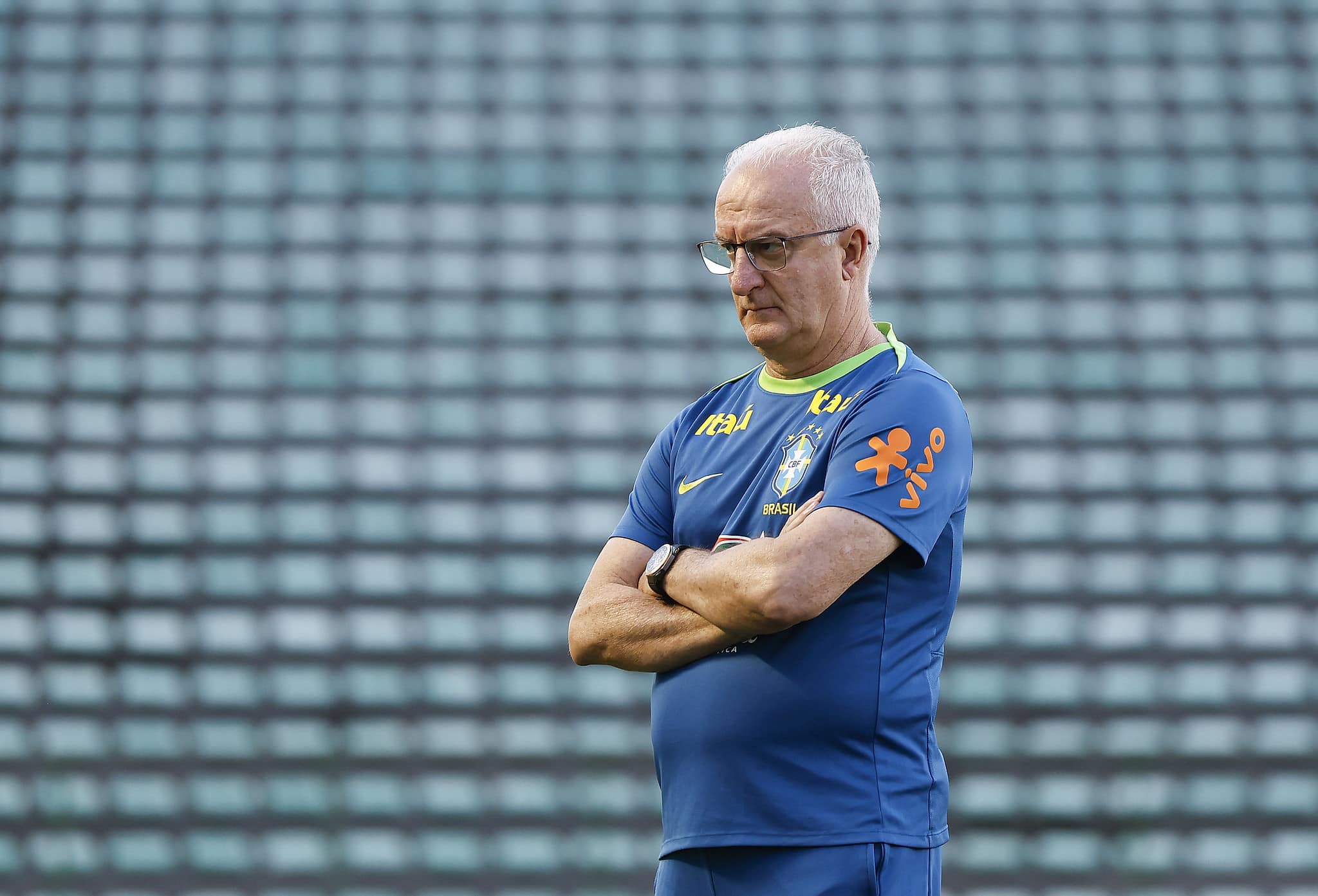 Dorival tem desfalque em &uacute;ltimo treino do Brasil antes de enfrentar o Peru
