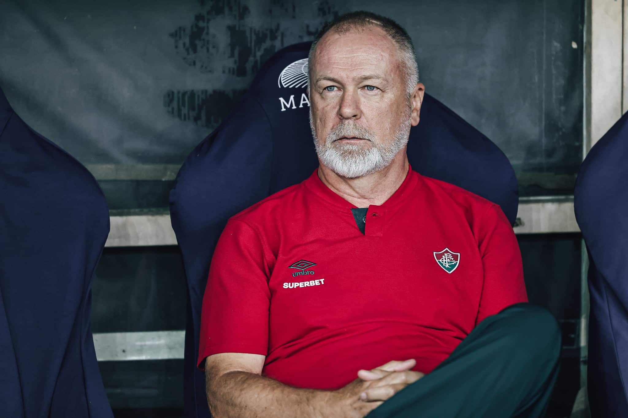 Estrat&eacute;gia de Mano Menezes demorou a ser acertar no Fluminense - Foto: Imago