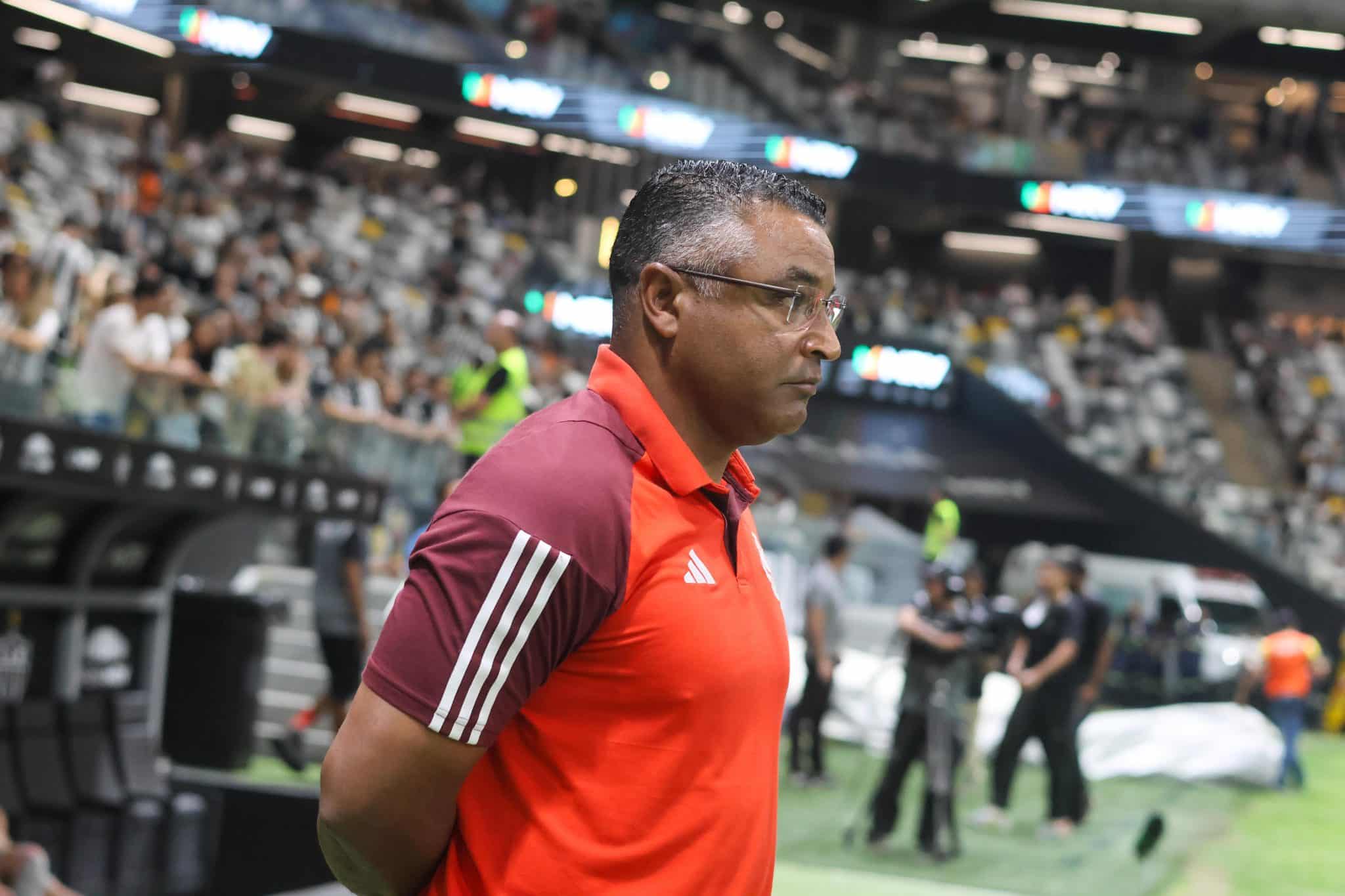 Foto: (Ricardo Duarte/Internacional)  - Roger Machado, t&eacute;cnico do Internacional