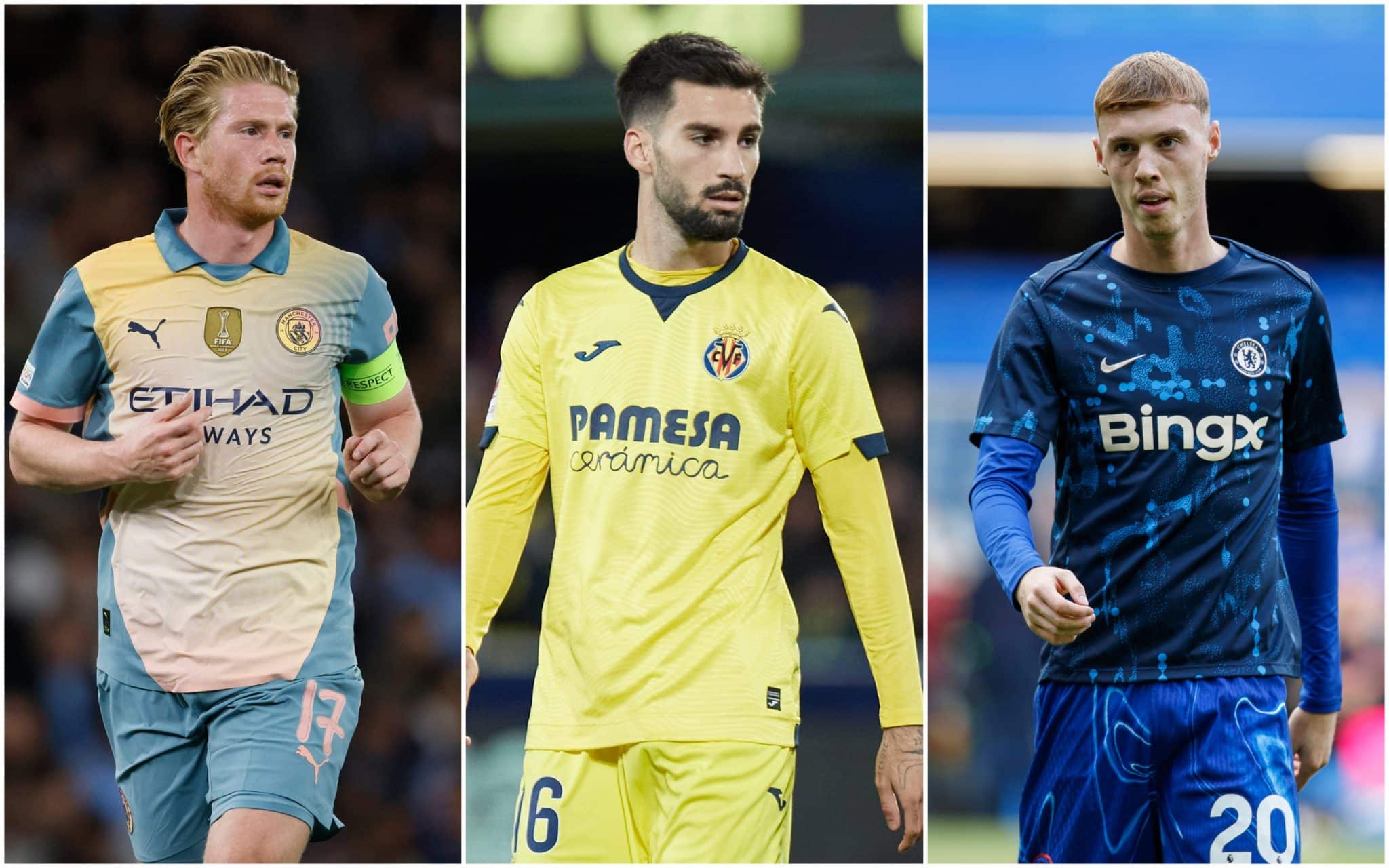 Quem &eacute; a joia de R$ 360 milh&otilde;es do Villarreal que tem mais assist&ecirc;ncias que De Bruyne e Cole Palmer