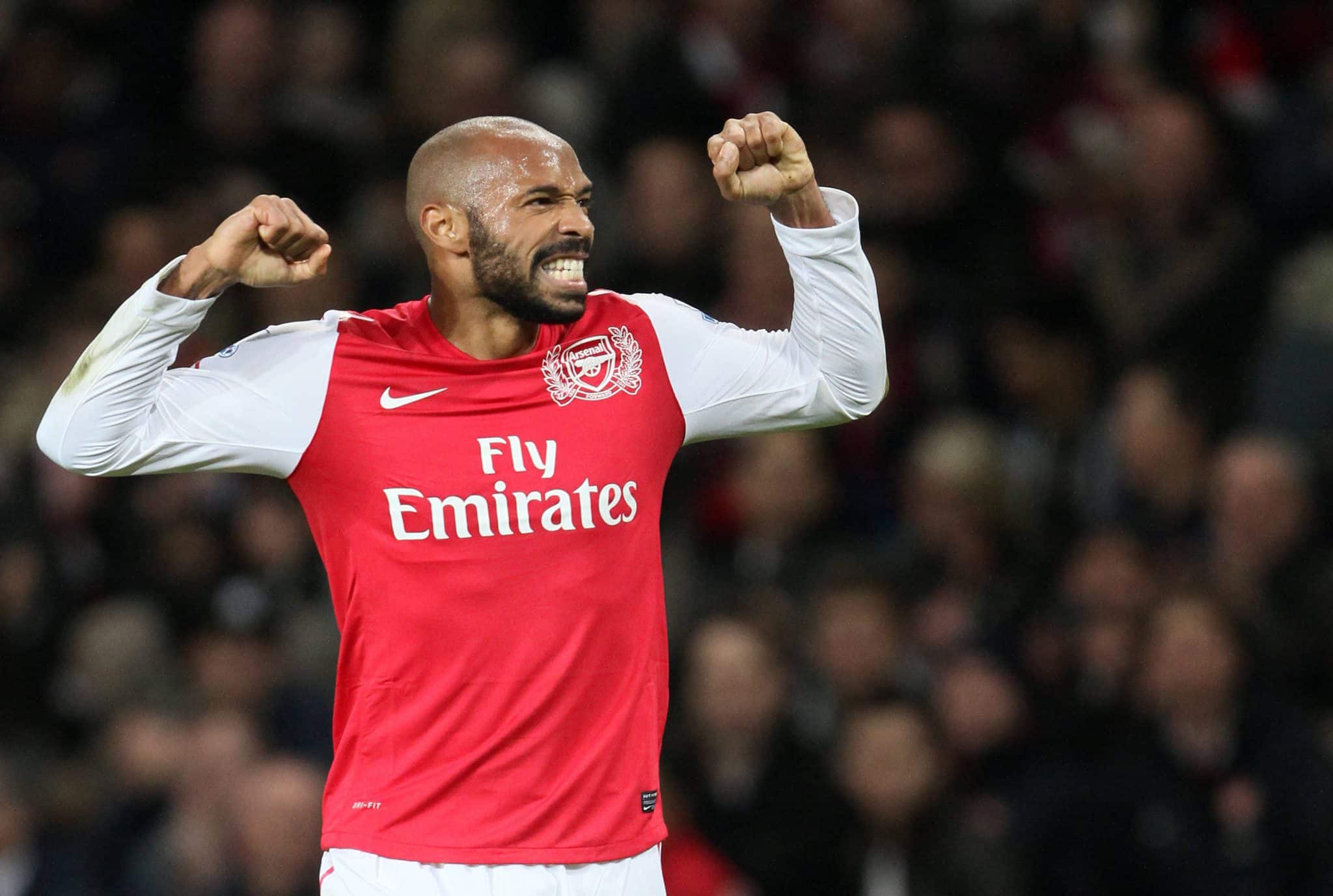Thierry Henry &eacute; o maior artilheiro da hist&oacute;ria do Arsenal.