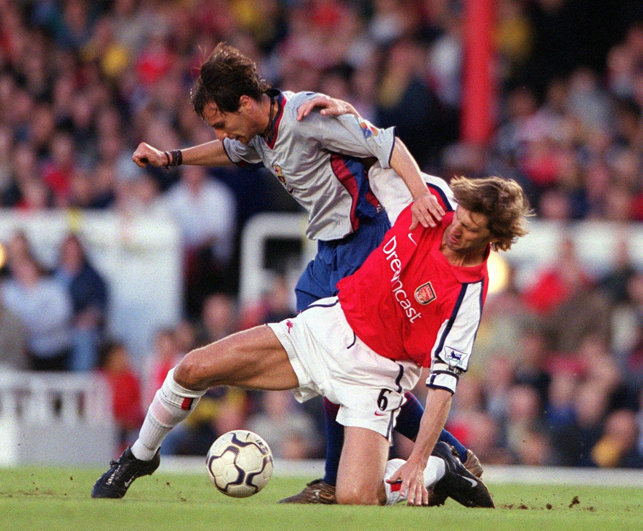 Considerado o professor da defesa, Tony Adams era homem de confian&ccedil;a de ars&eacute;ne Wenger