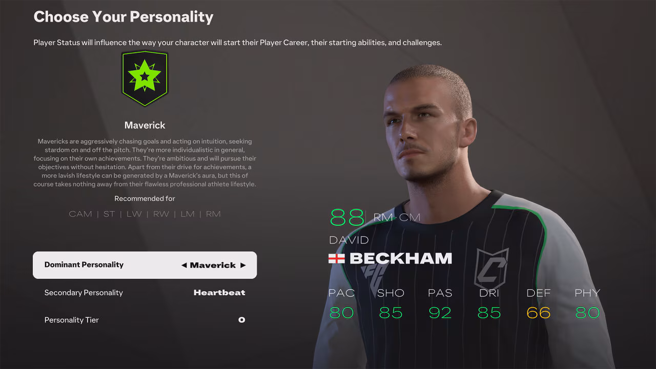 Foto: (Reprodu&ccedil;&atilde;o/EA Sports) - &Eacute; poss&iacute;vel jogar com lendas do futebol mundial no Modo Carreira do novo EA FC