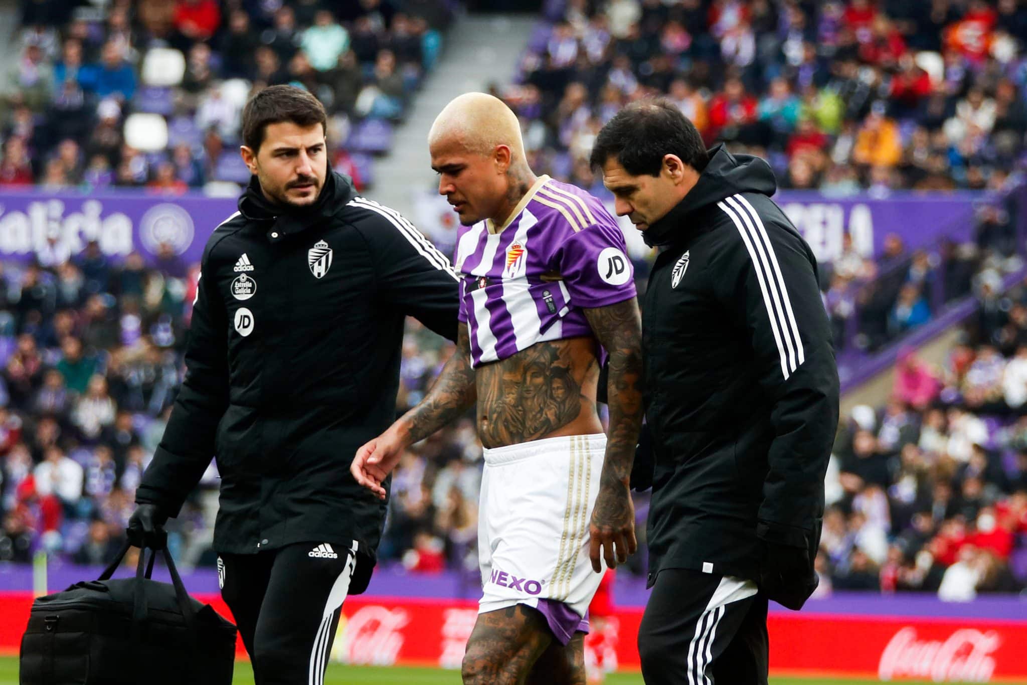 Foto: (IconSport) - Kenedy pelo Valladolid