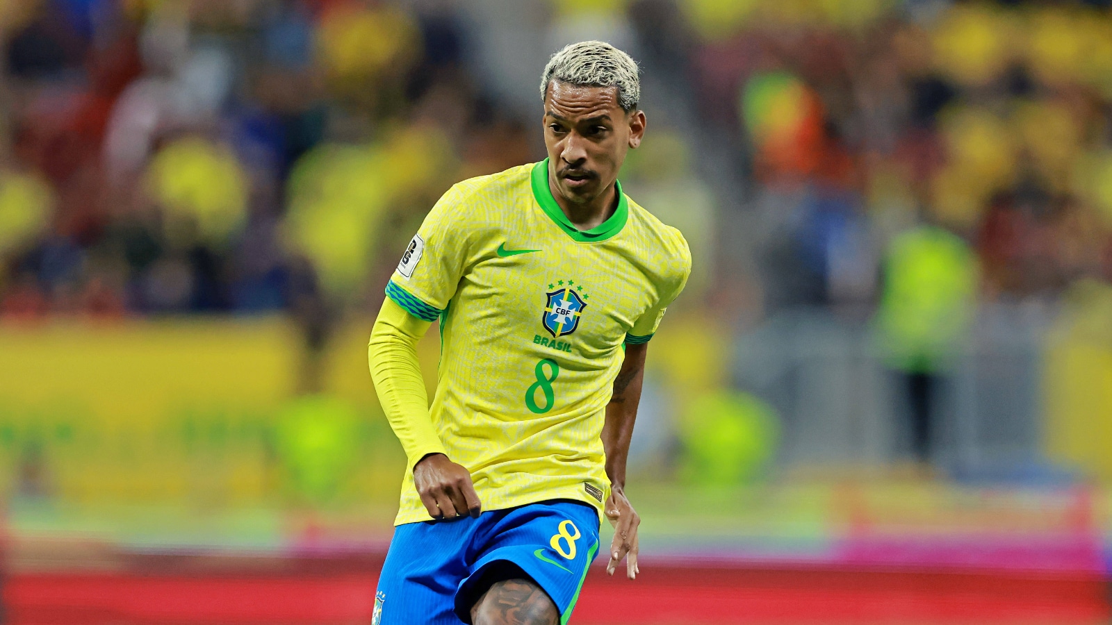 Matheus Pereira, craque do Cruzeiro, em sua estreia pela Sele&ccedil;&atilde;o Brasileira