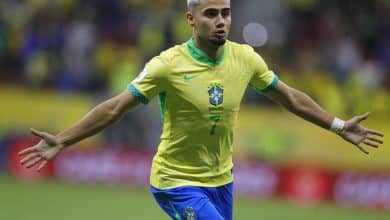 Andreas Pereira recebeu presente do Flamengo e at&eacute; parab&eacute;ns de algoz ap&oacute;s gola&ccedil;o