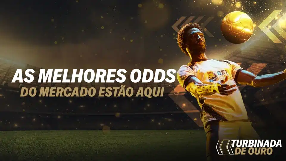 Banner promocional da oferta Turbinada de Ouro na BetMGM