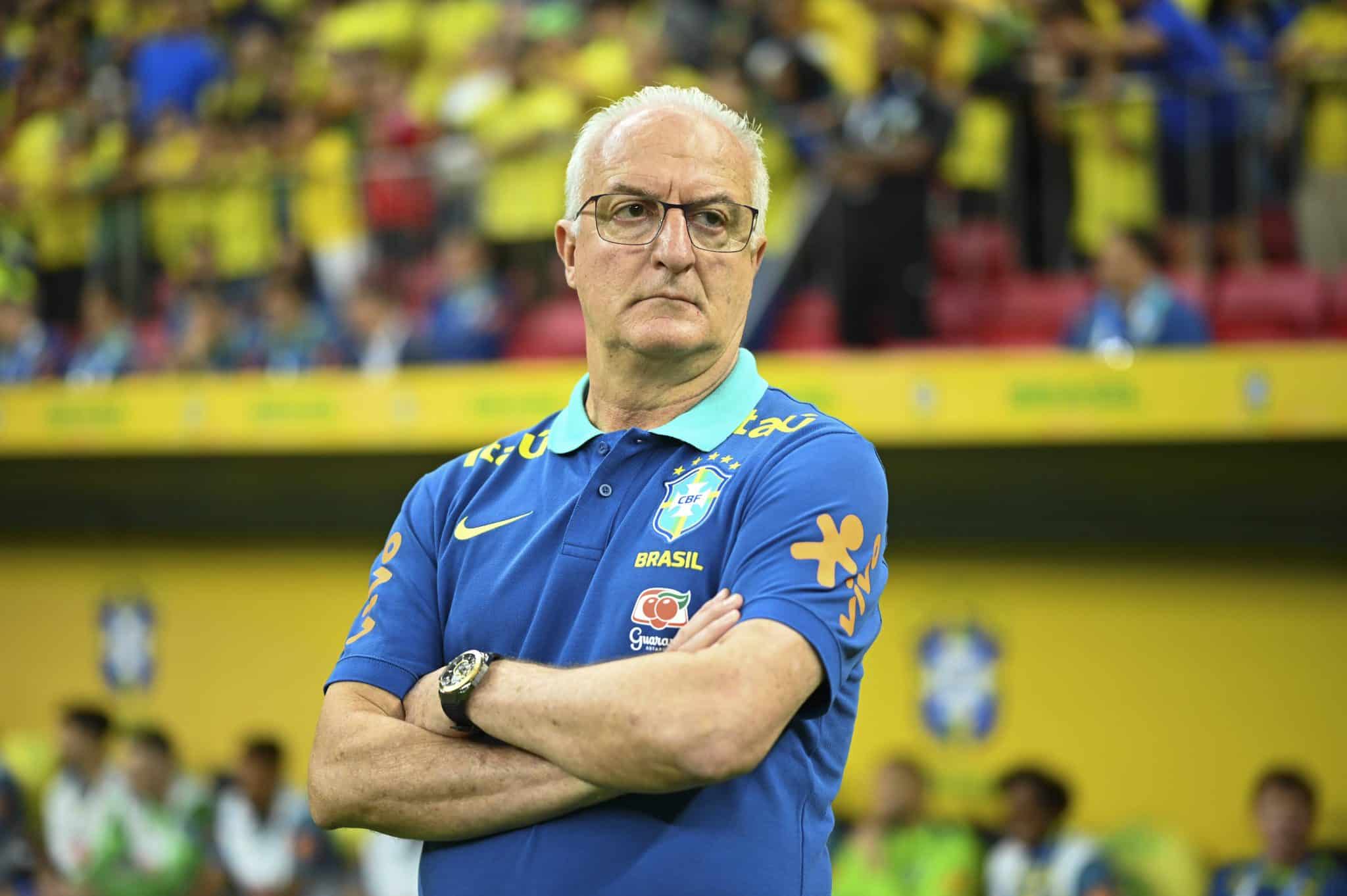 Brasil x Peru BRAS&Iacute;LIA, DF &ndash; 15.10.2024: BRASIL X PERU &ndash; Photo, Coach Dorival Junior. This Tuesday (15) Brazil and Peru