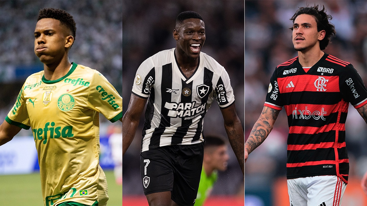 Palmeiras, Flamengo e Botafogo s&atilde;o os tr&ecirc;s clubes mais valiosos do Brasil, segundo estudo do CIES. Foto: Icon Sport