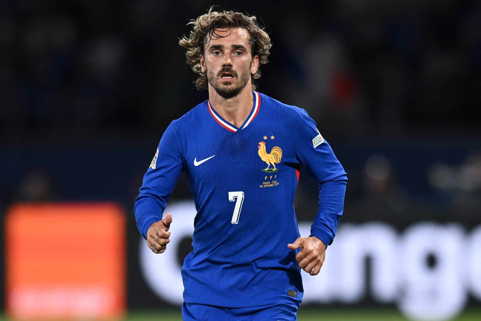 Griezmann em a&ccedil;&atilde;o pela sele&ccedil;&atilde;o francesa