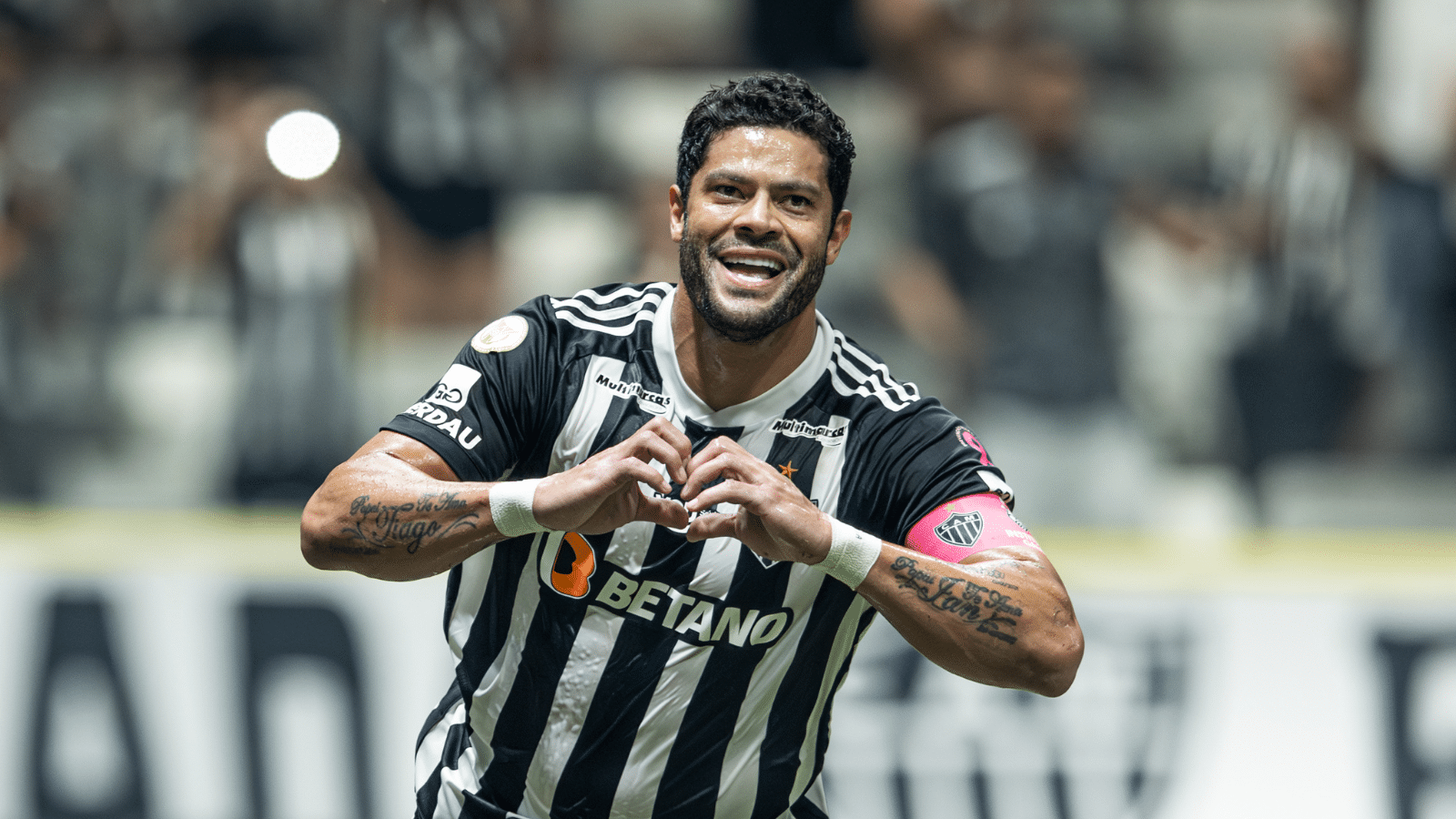 Hulk aproveita liberdade para comandar vit&oacute;ria do Atl&eacute;tico-MG sobre o Gr&ecirc;mio