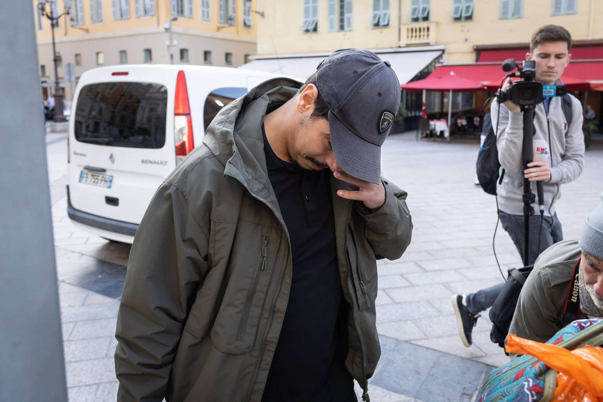 Ben Yedder em julgamento na cidade de Nice, Fran&ccedil;a, no dia 15 de outubro. Foto: Imago