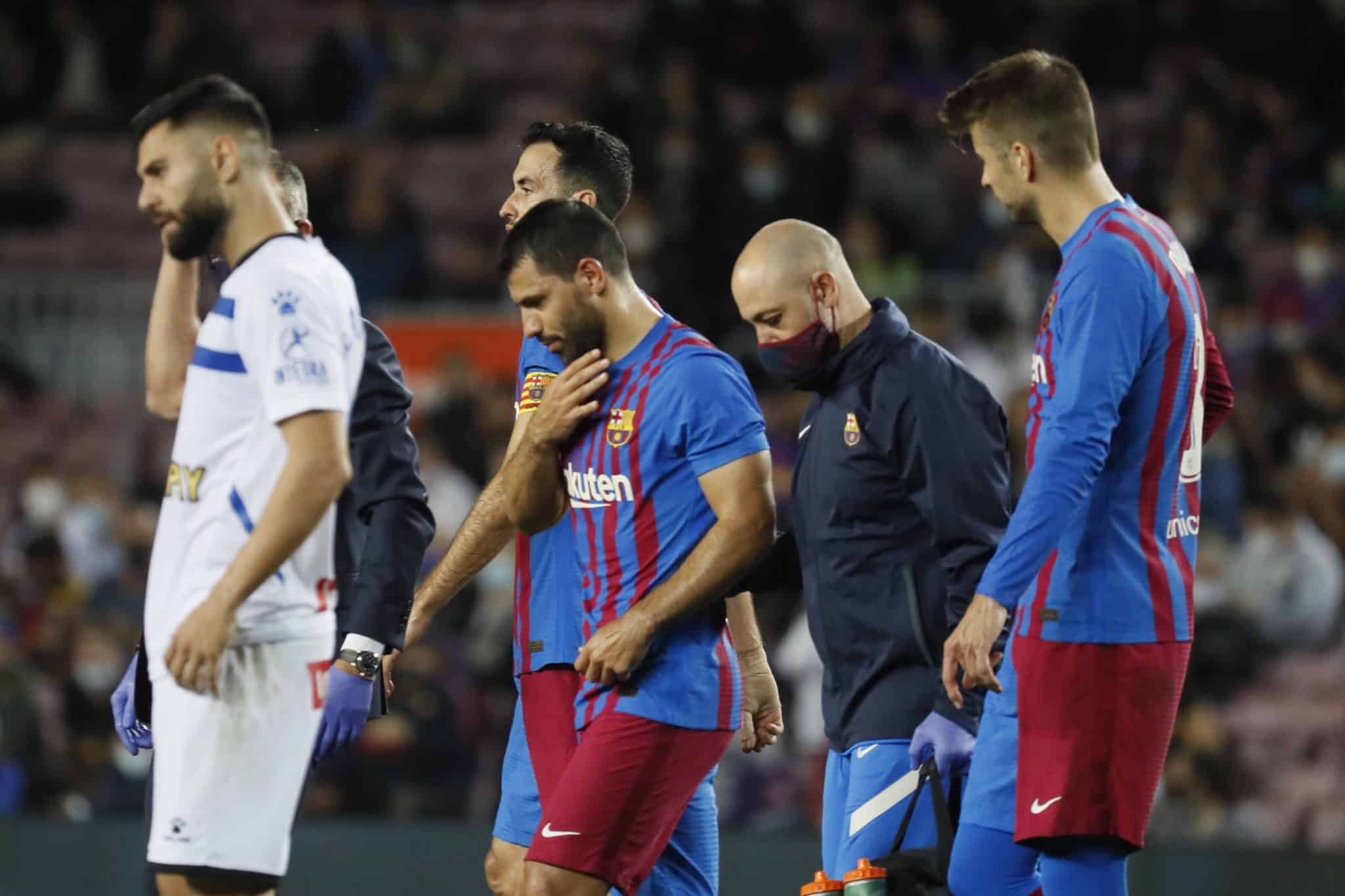 Foto: (Imago) - Sergio Ag&uuml;ero pelo Barcelona