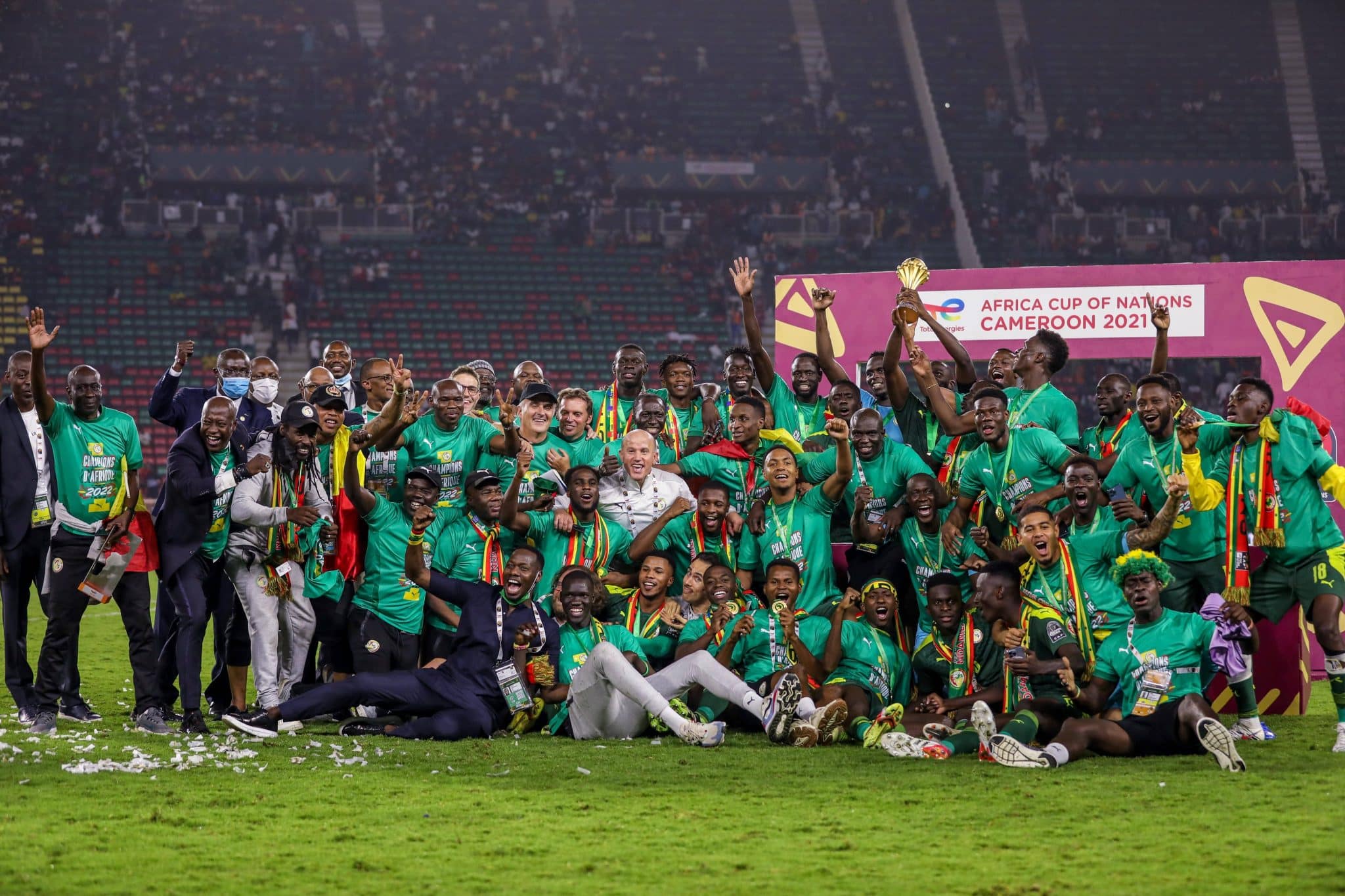 Foto: (Imago) - Senegal, campe&atilde;o da Copa Africana de Na&ccedil;&otilde;es 2021