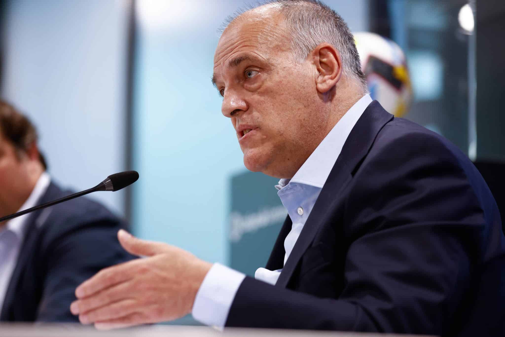 Javier Tebas, presidente da La Liga