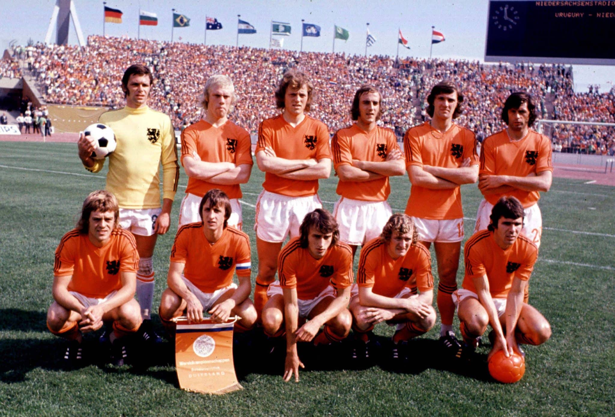 Foto: (Imago) - Johan Neeskens fez parte do hist&oacute;rico Carrossel Holand&ecirc;s de 1974