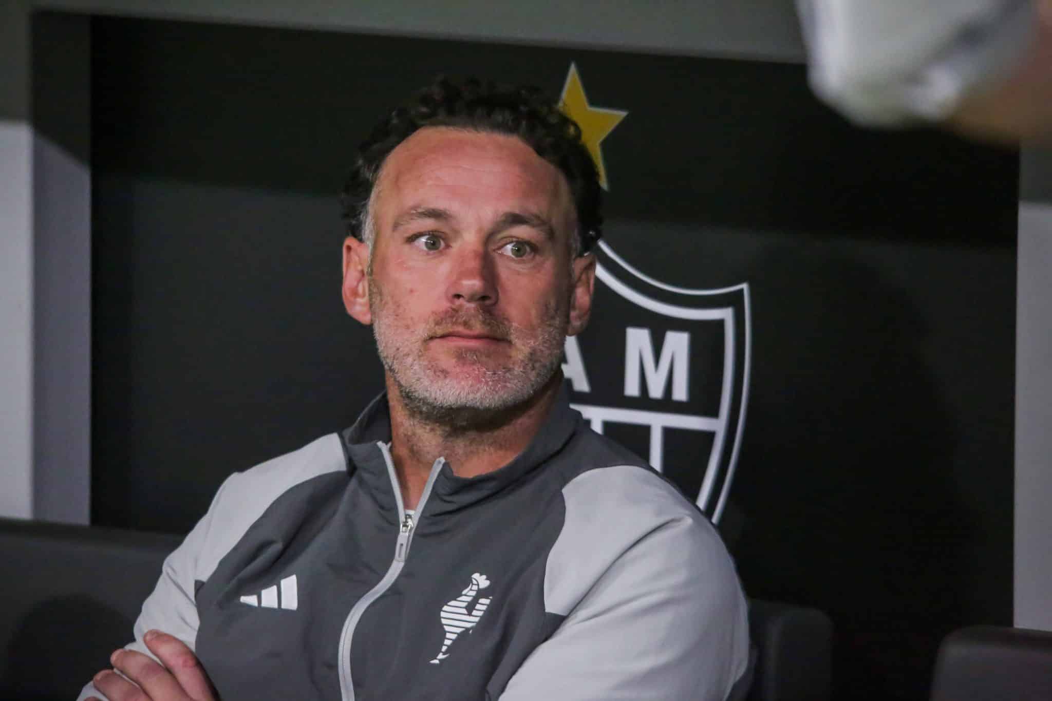 Foto: (Imago) - Gabriel Milito, t&eacute;cnico do Atl&eacute;tico-MG