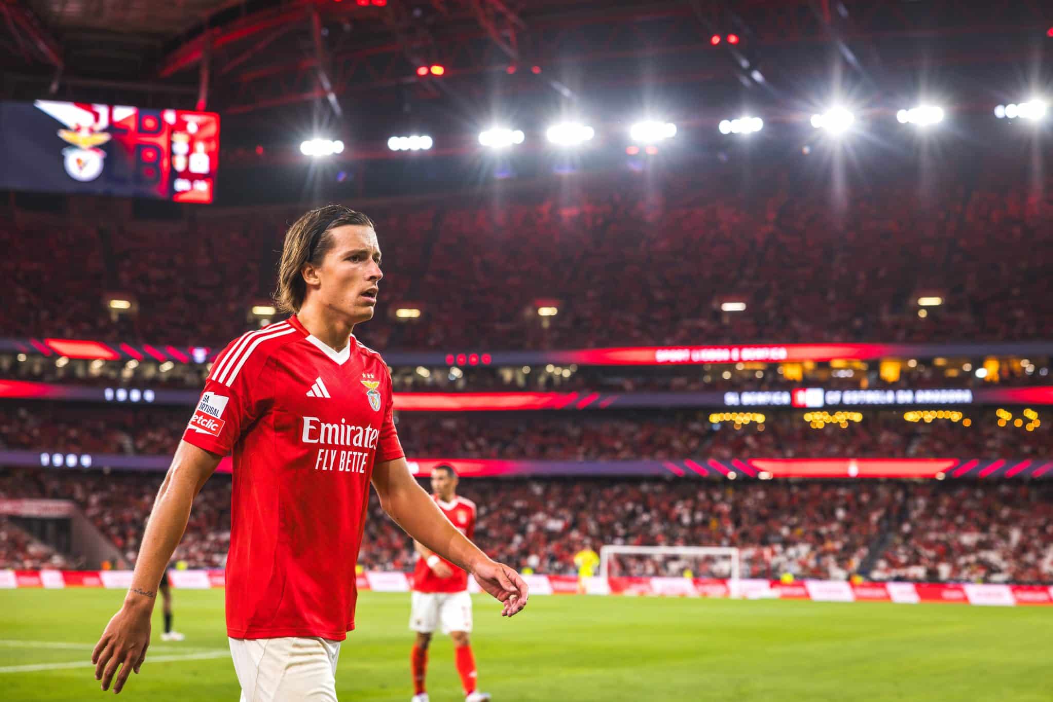 &Aacute;lvaro Fernandez, do Benfica. Foto: Imago