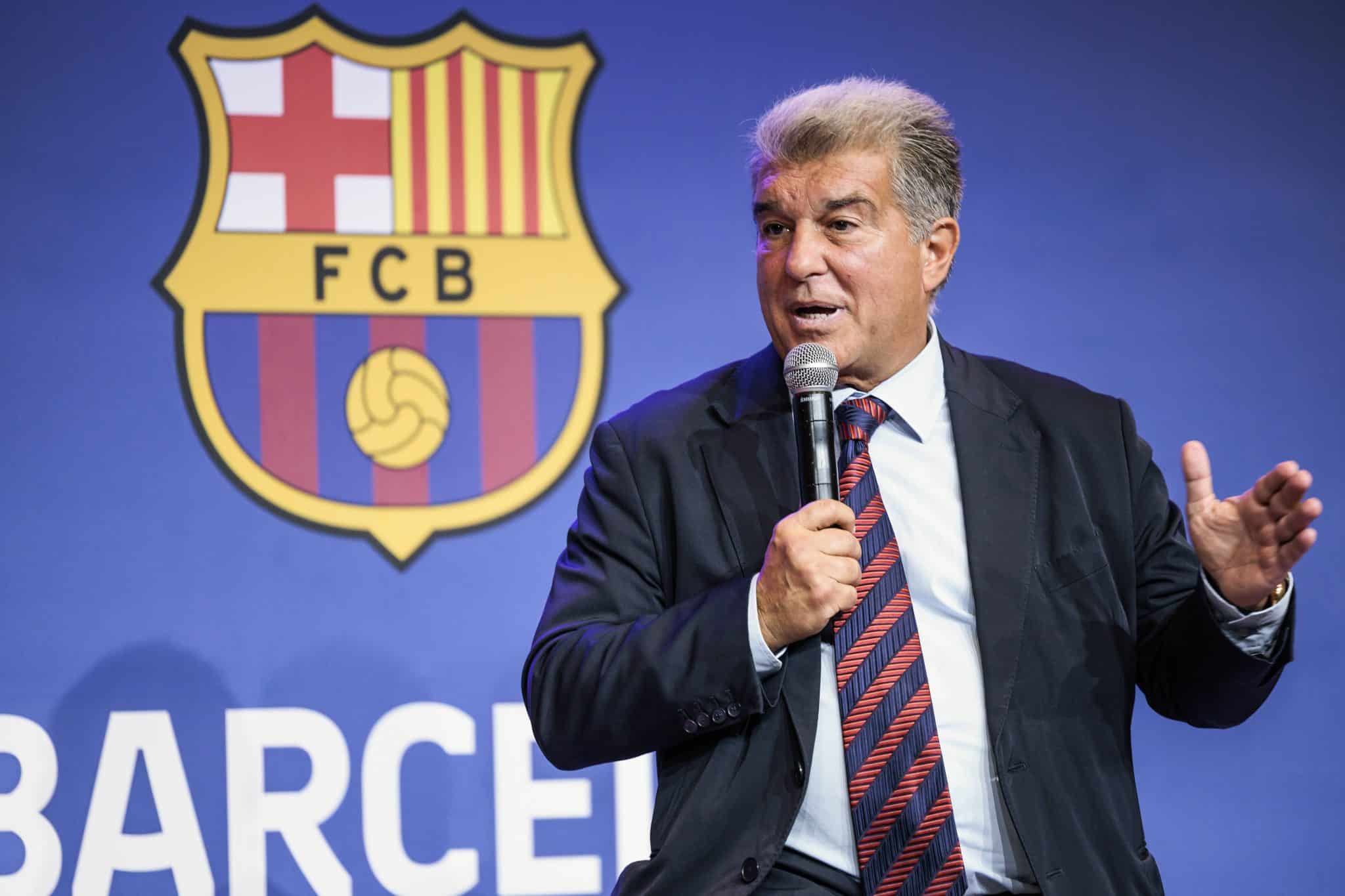 Foto: (Imago) - Joan Laporta, presidente do Barcelona