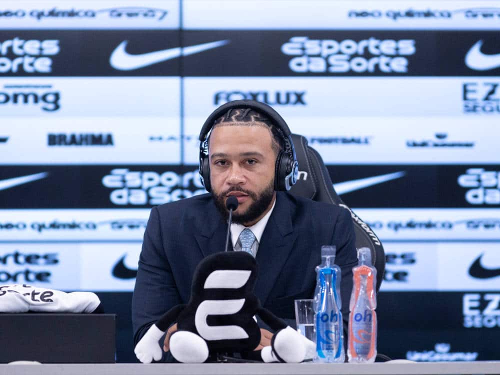 Memphis Depay Esportes da Sorte Corinthians