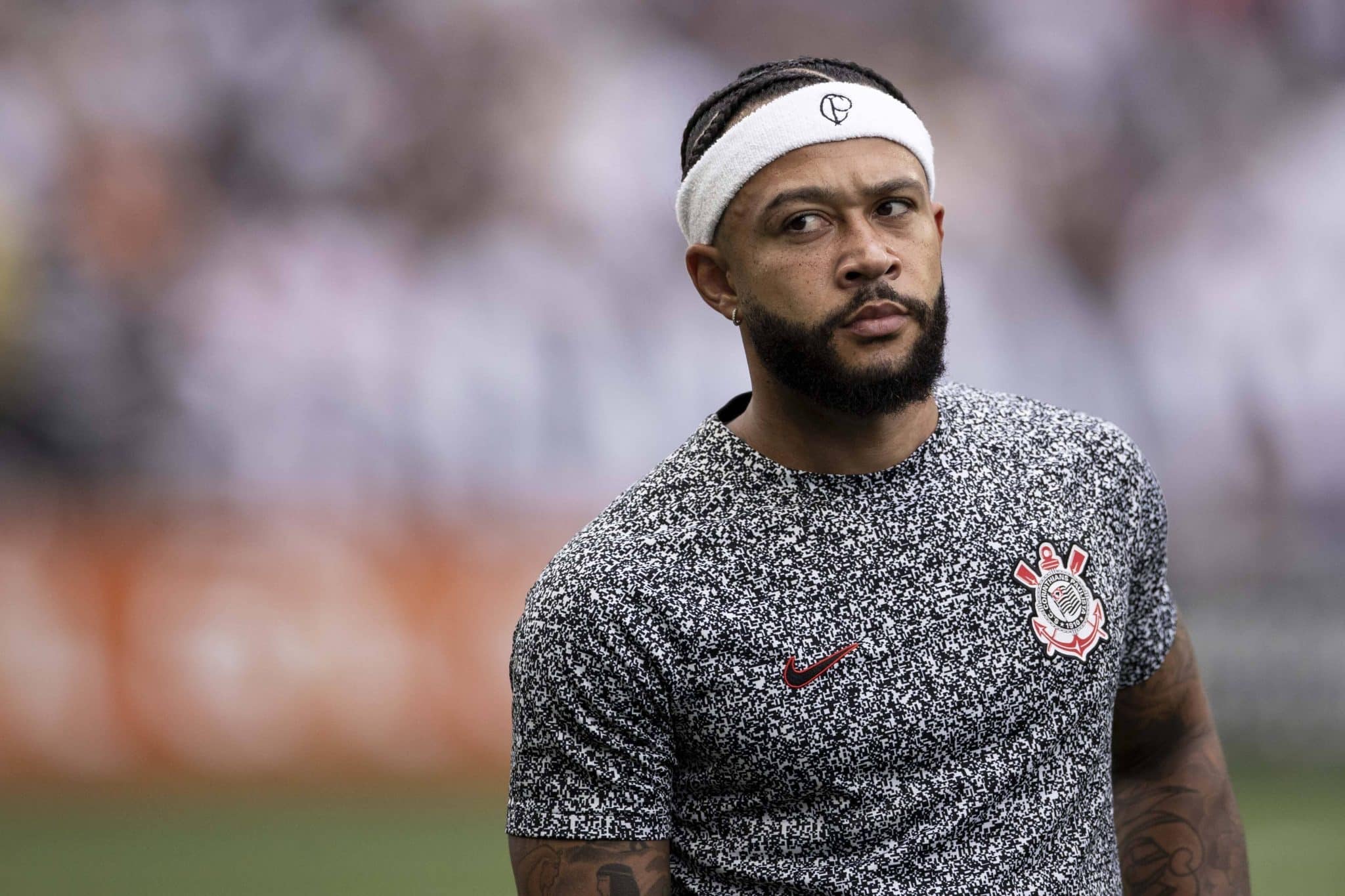 Foto: (Imago) - Memphis Depay, do Corinthians