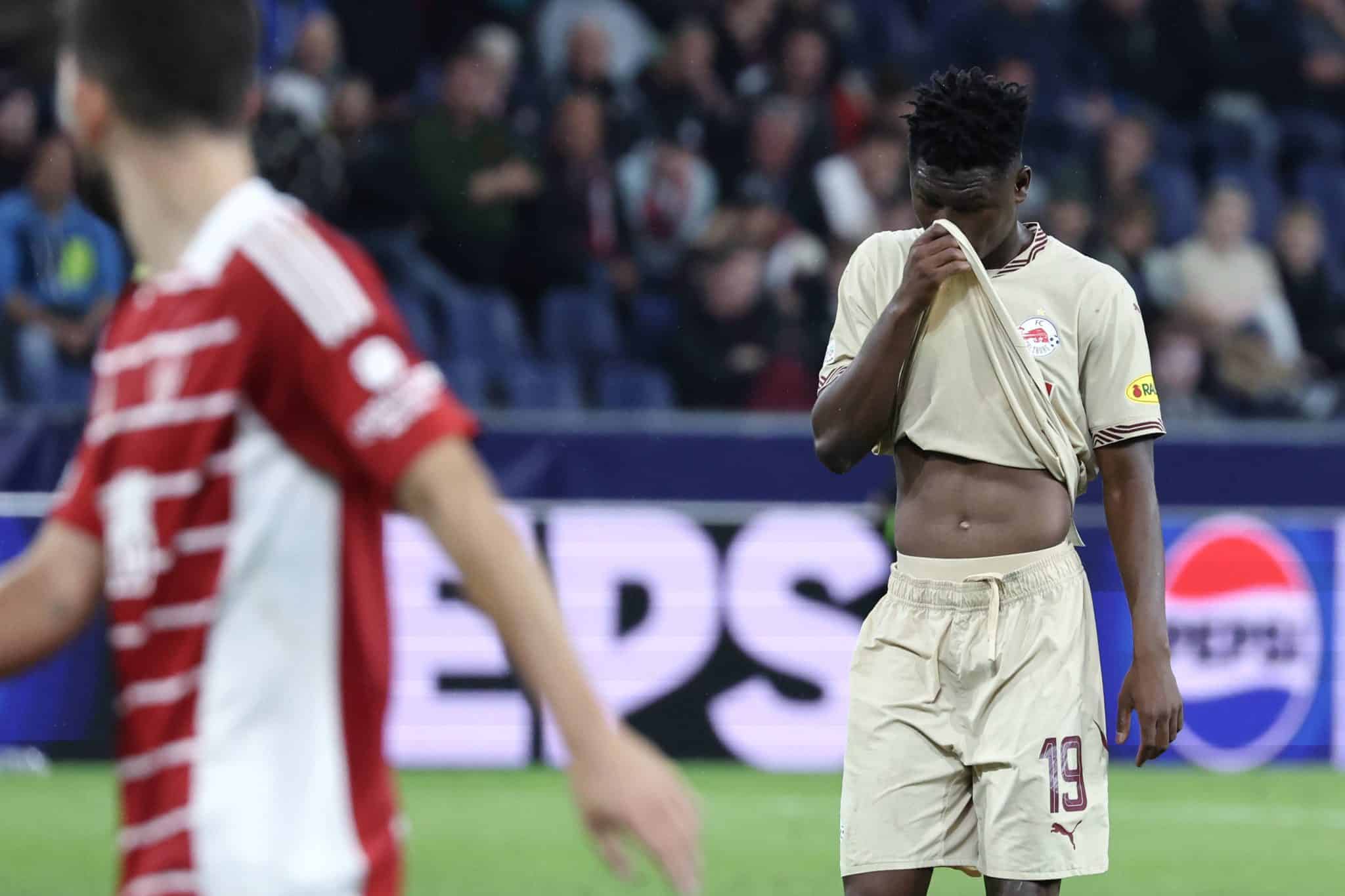 Salzburg &eacute; goleado. Foto: Imago