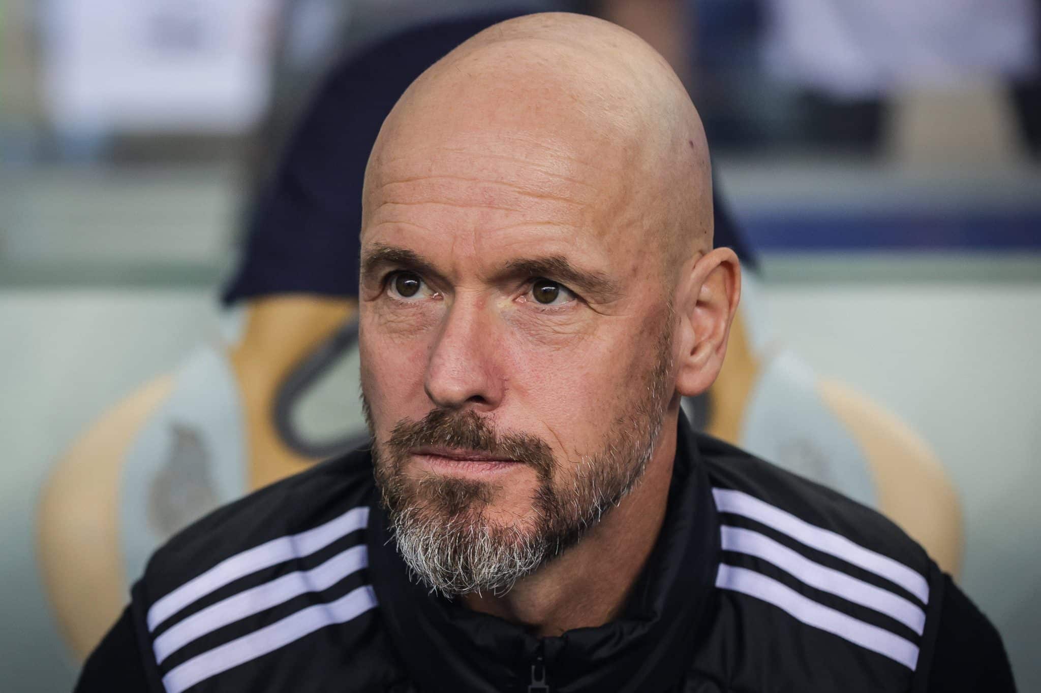 Foto: (Imago) - Erik ten Hag, t&eacute;cnico do Manchester United