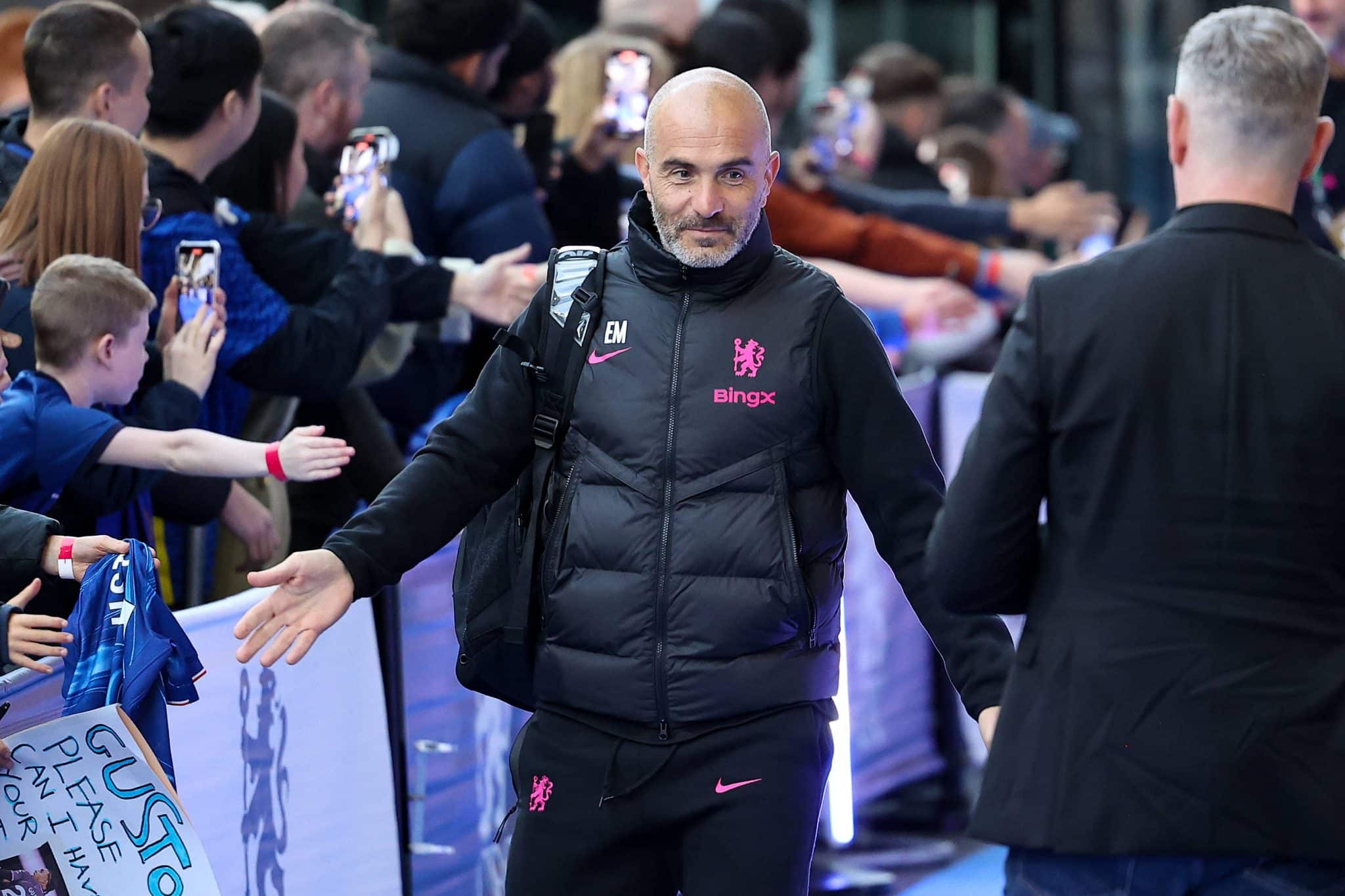 Enzo Maresca, t&eacute;cnico do Chelsea