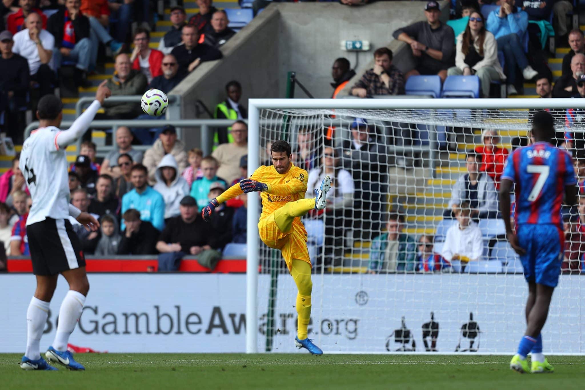 Alisson, goleiro do Liverpool. Foto: Imago
