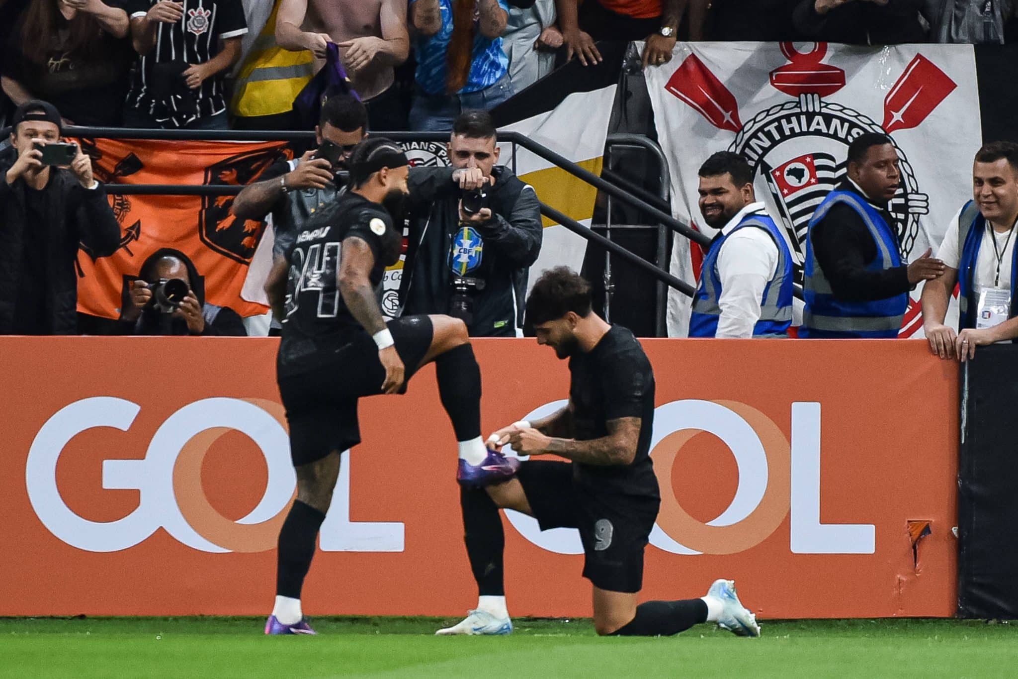 Yuri Alberto Memphis Depau Corinthains Internacional Brasileir&atilde;o 2024