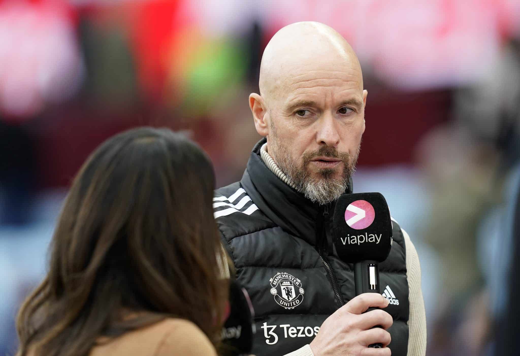 Erik Ten Hag, t&eacute;cnico do Manchester United