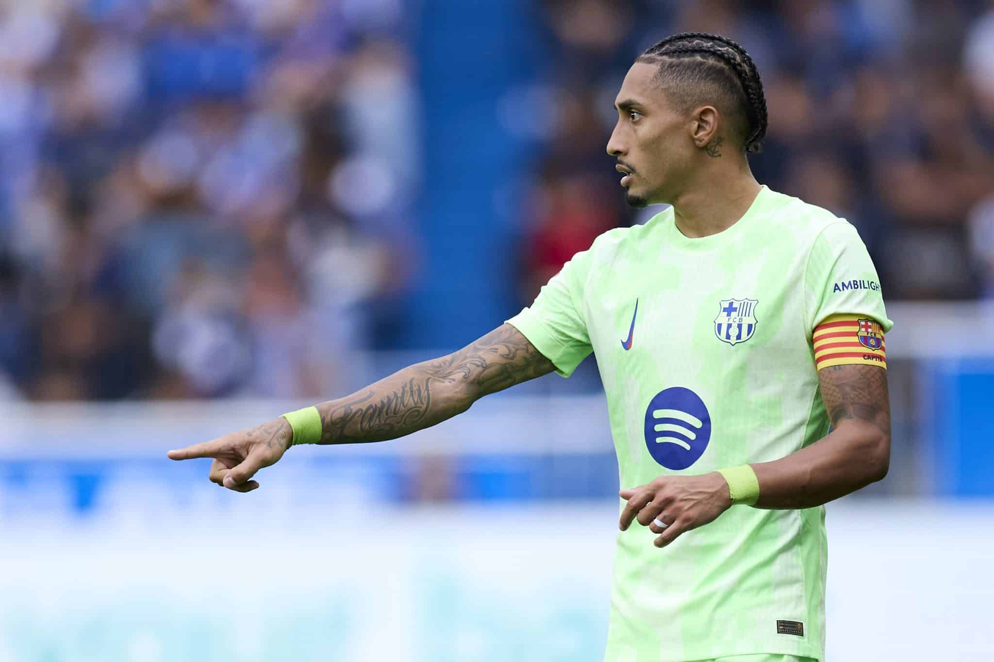 Foto: (Imago) - Raphinha, do Barcelona