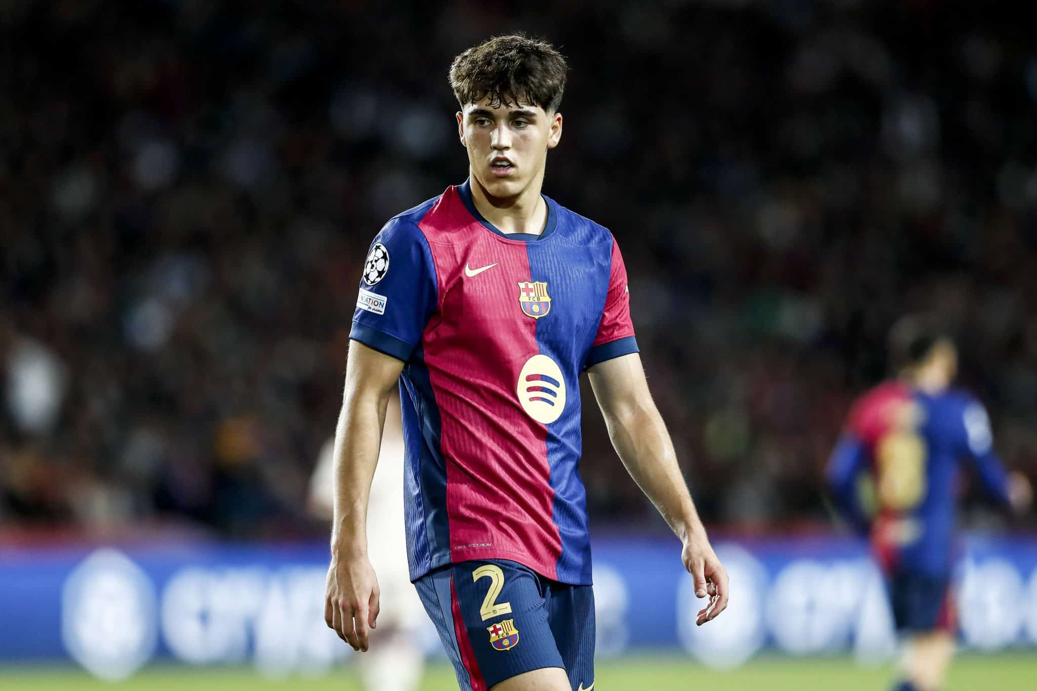 Pau Cubars&iacute; em a&ccedil;&atilde;o pelo Barcelona