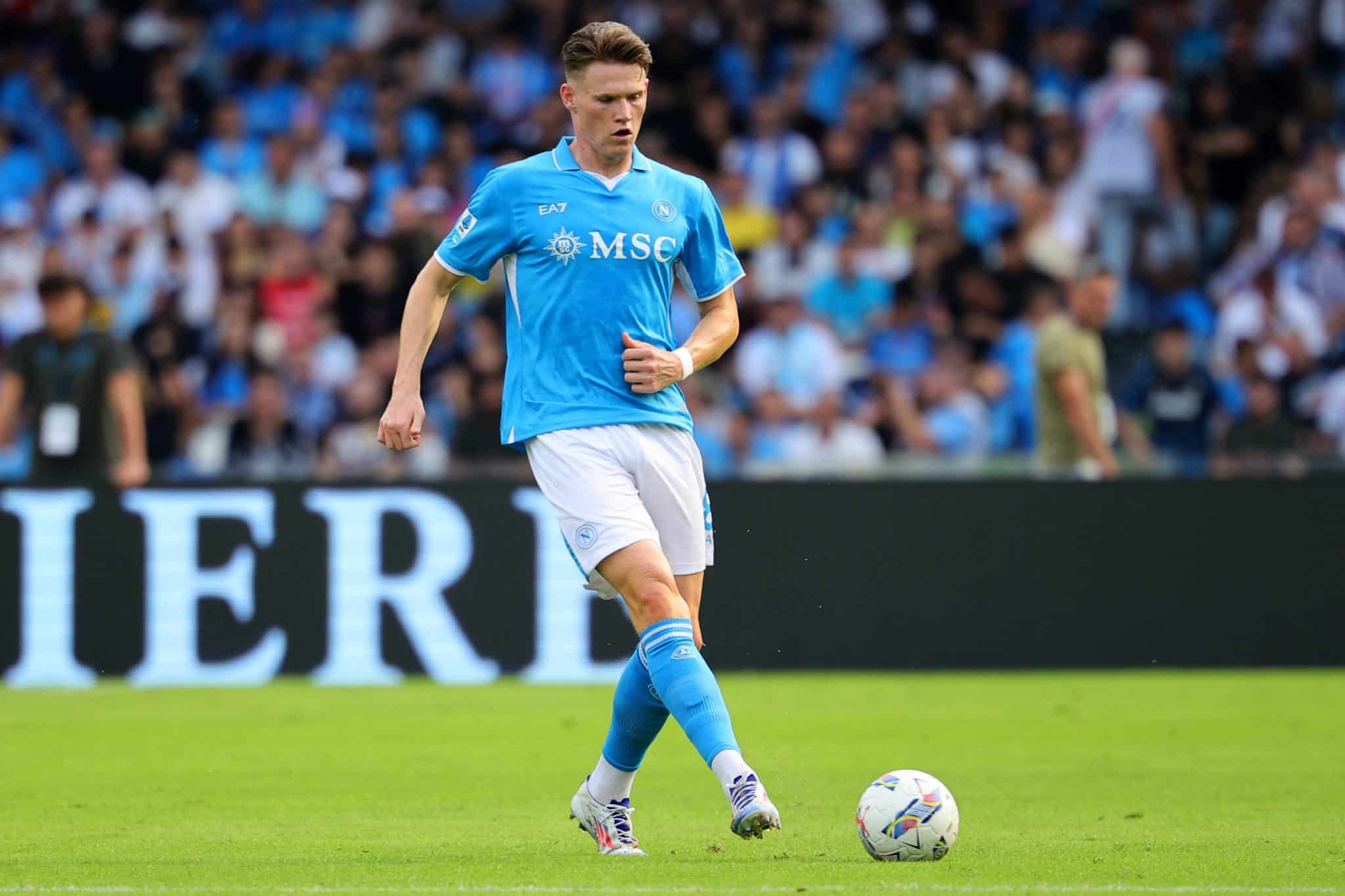 Antonio Conte mudou esquema de jogo do Napoli para potencializar jogo de McTominay