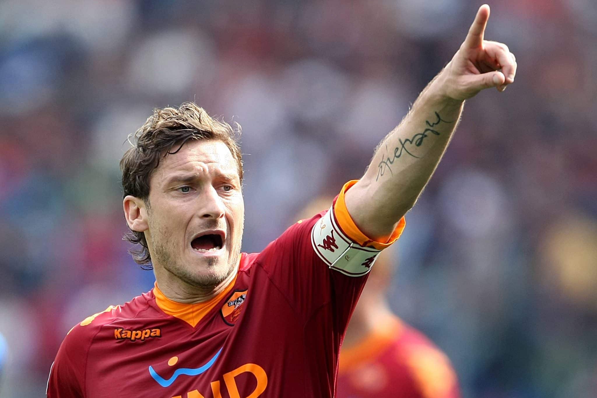 Totti em a&ccedil;&atilde;o pela Roma