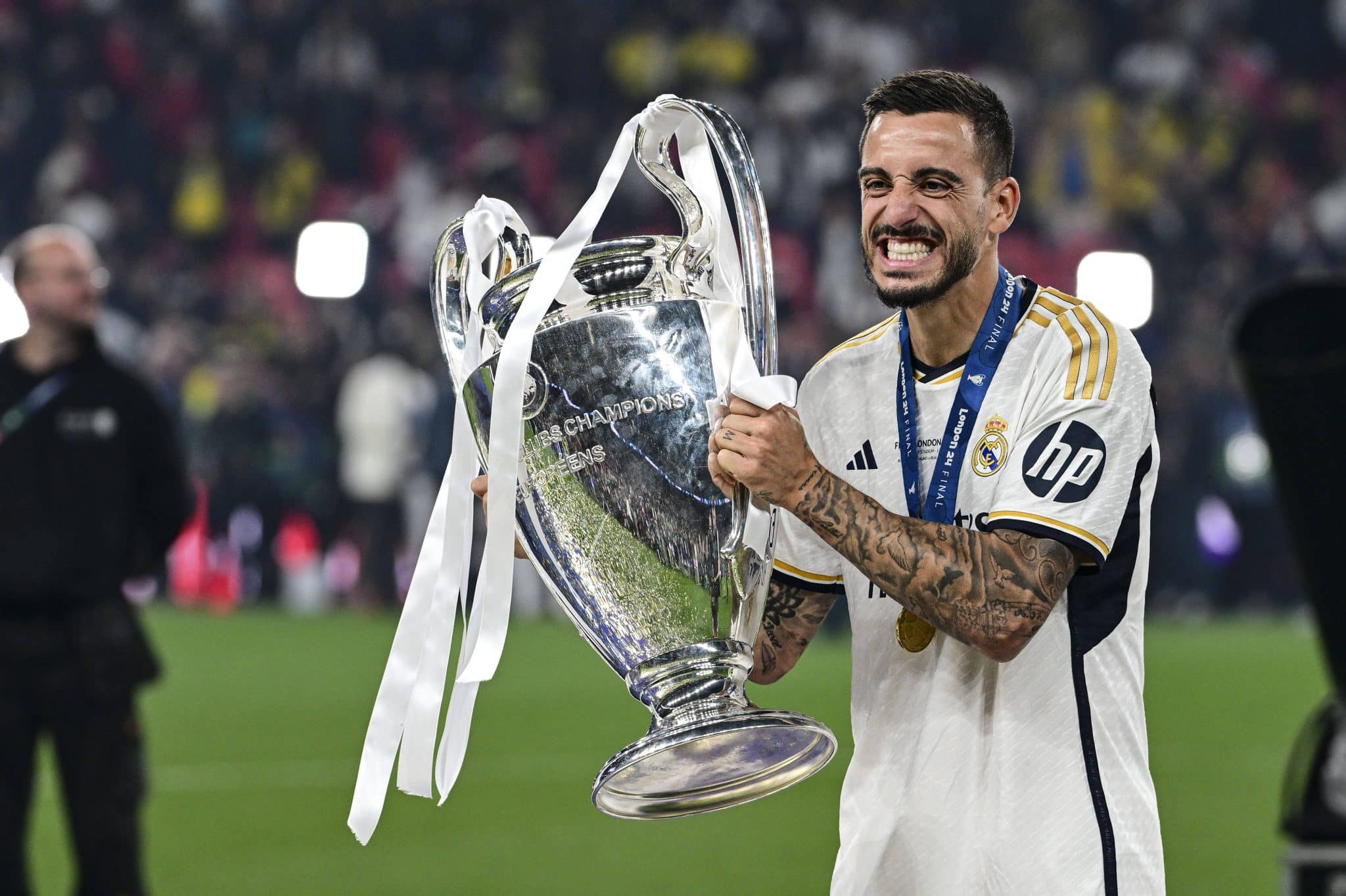 Joselu foi pe&ccedil;a fundamental do Real Madrid em 2023/24 (Foto: Imago)