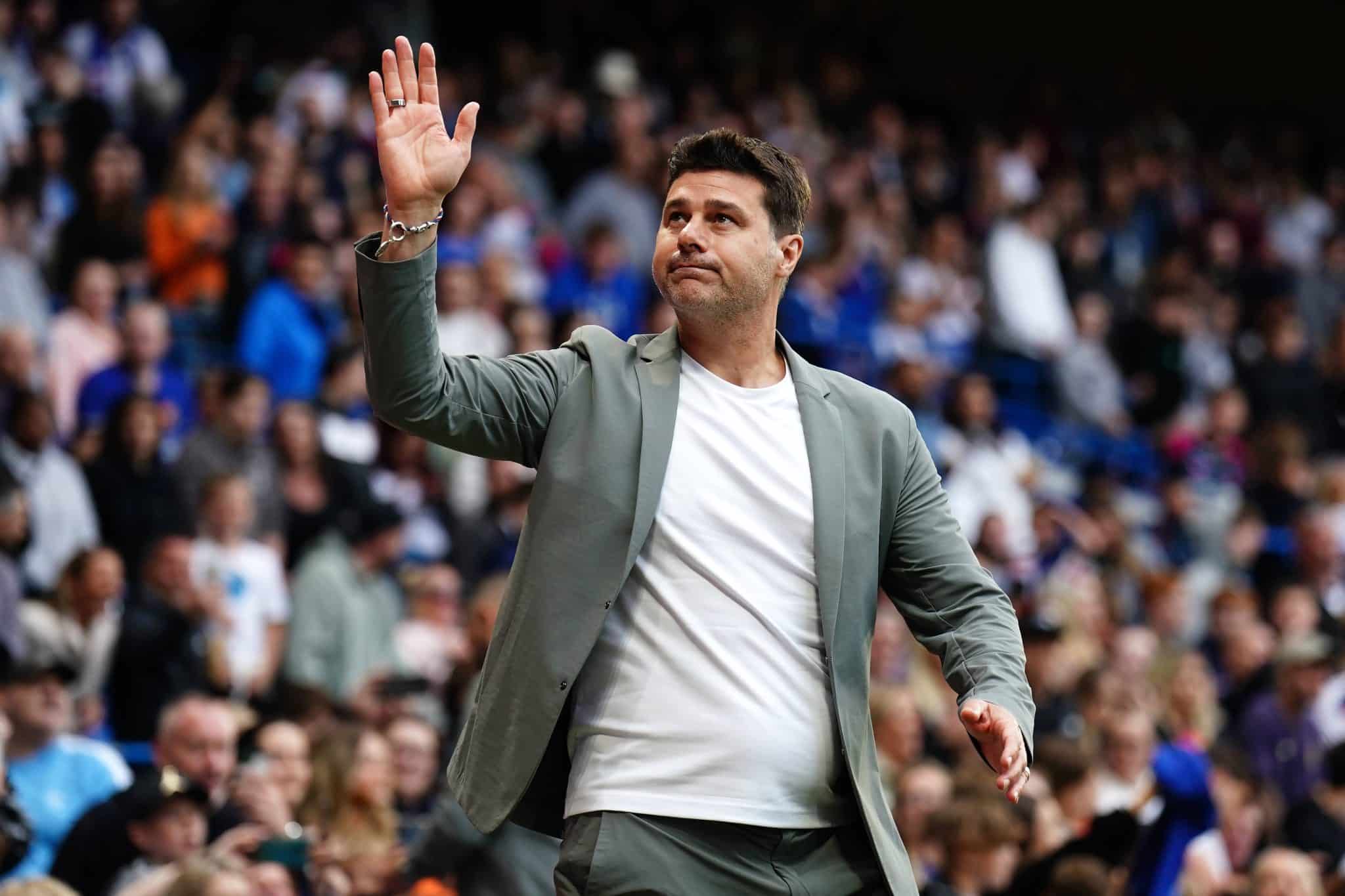 Pochettino durante amistoso da Soccer Aid World XI FC